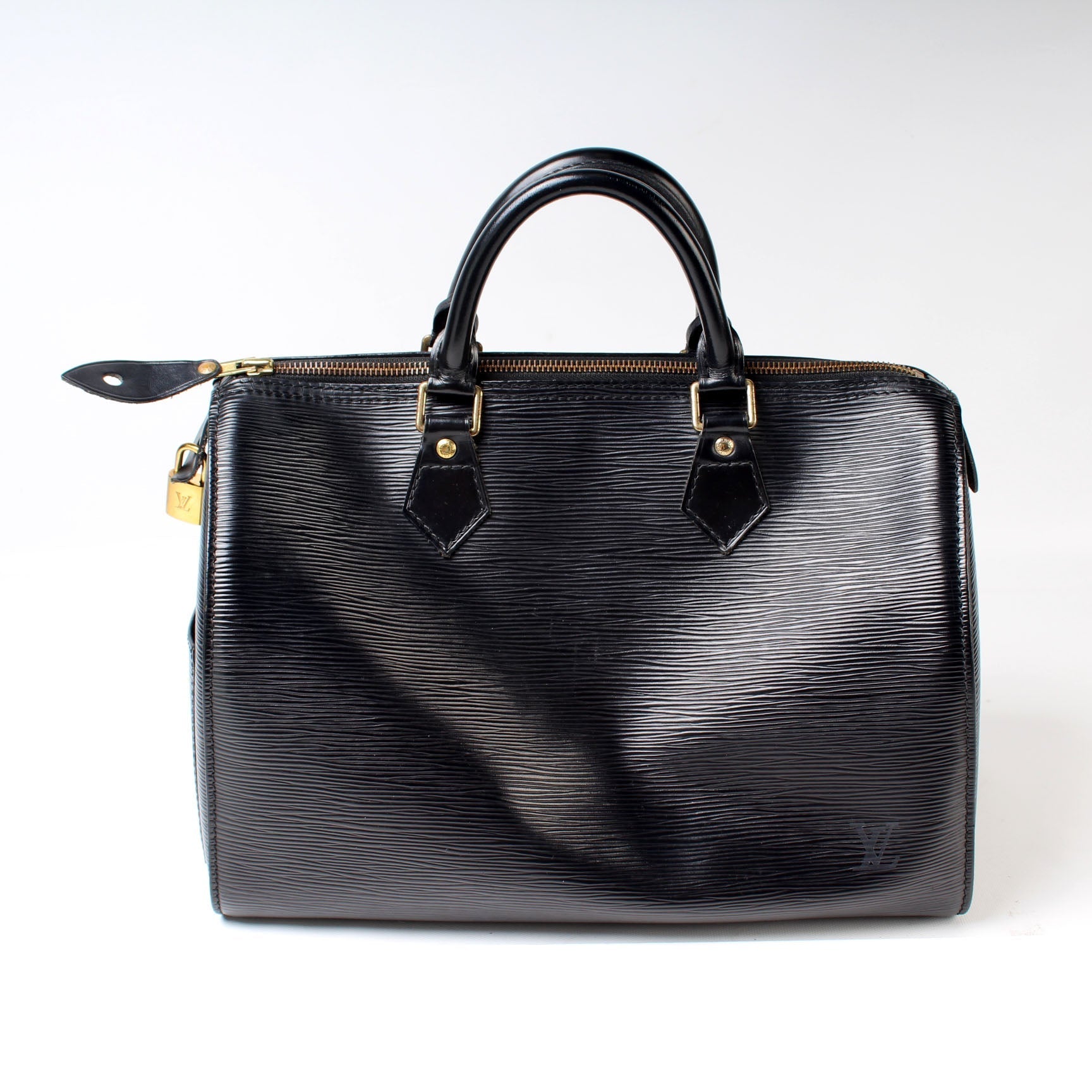 Louis Vuitton Speedy 30 Epi Handbag Epi 4