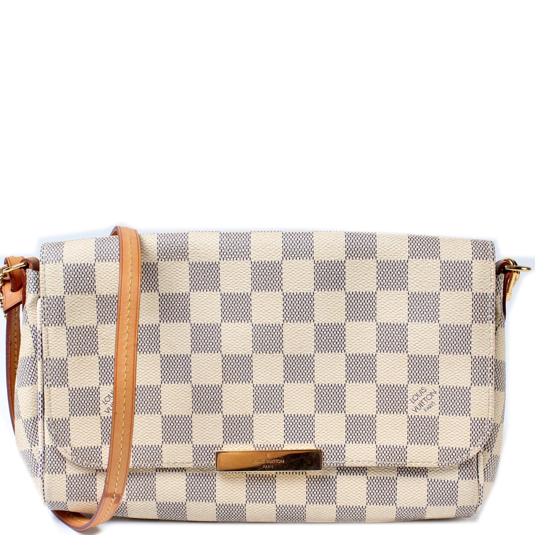 Louis Vuitton Favorite MM Azur Damier Handbag Azur 11