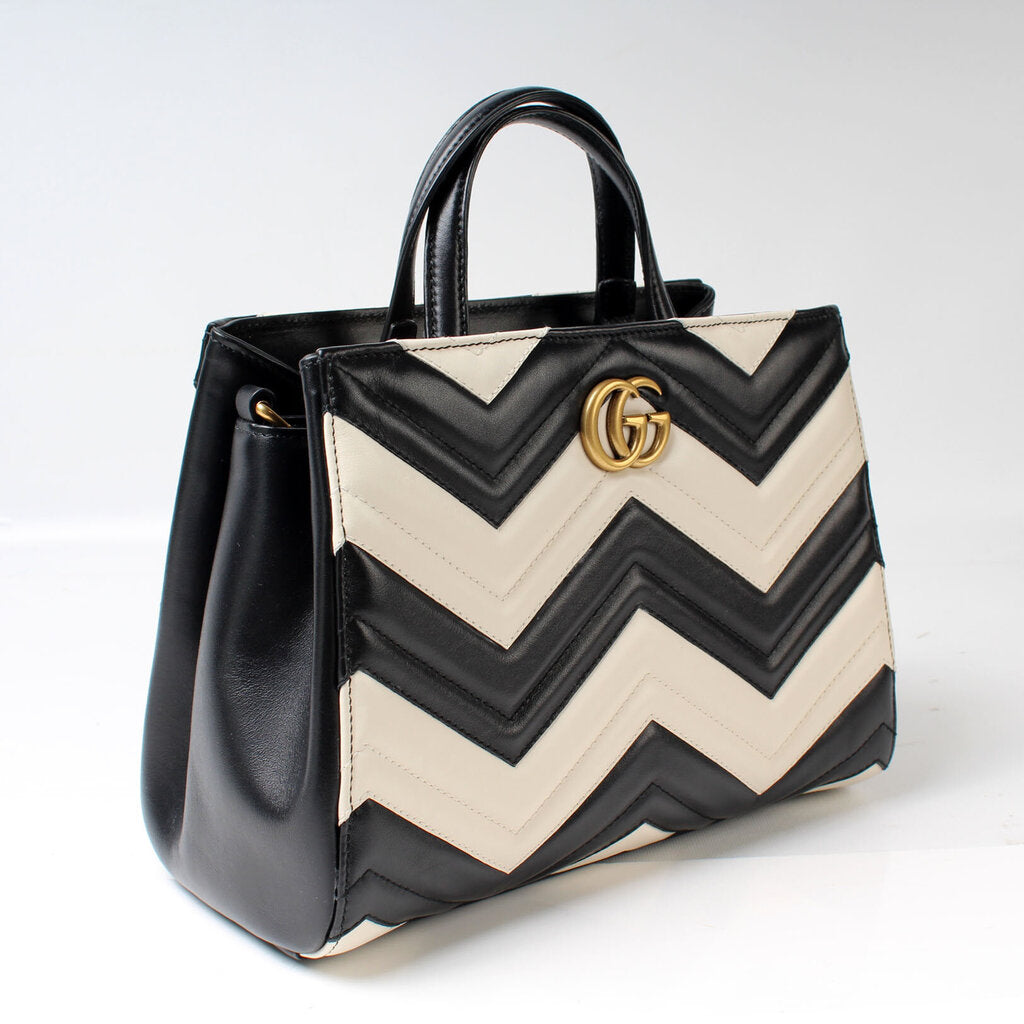 Gucci Marmont Top Handle Travel Bag Handle 1