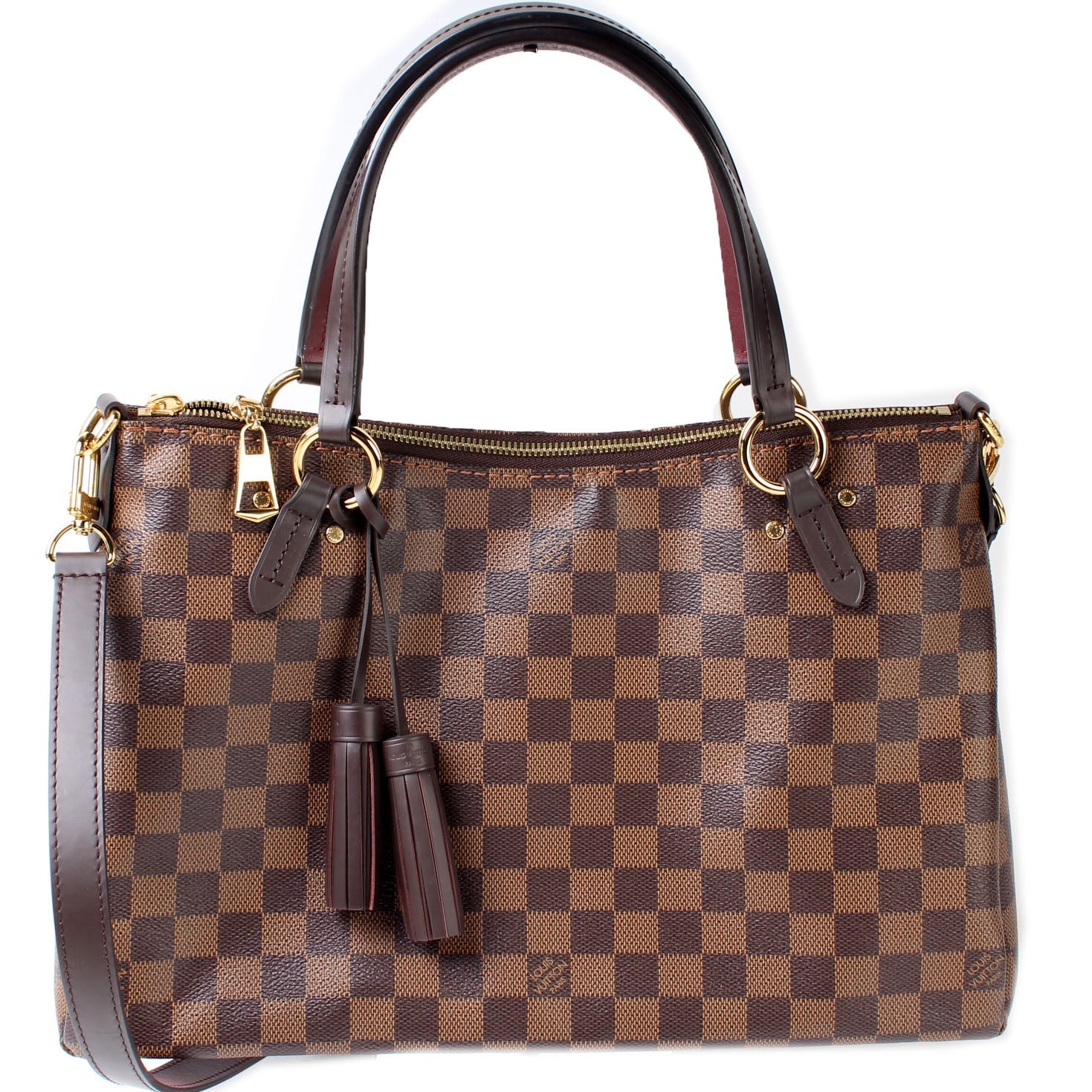 Louis Vuitton Lymington Damier Ebene Handbag Ebene 2