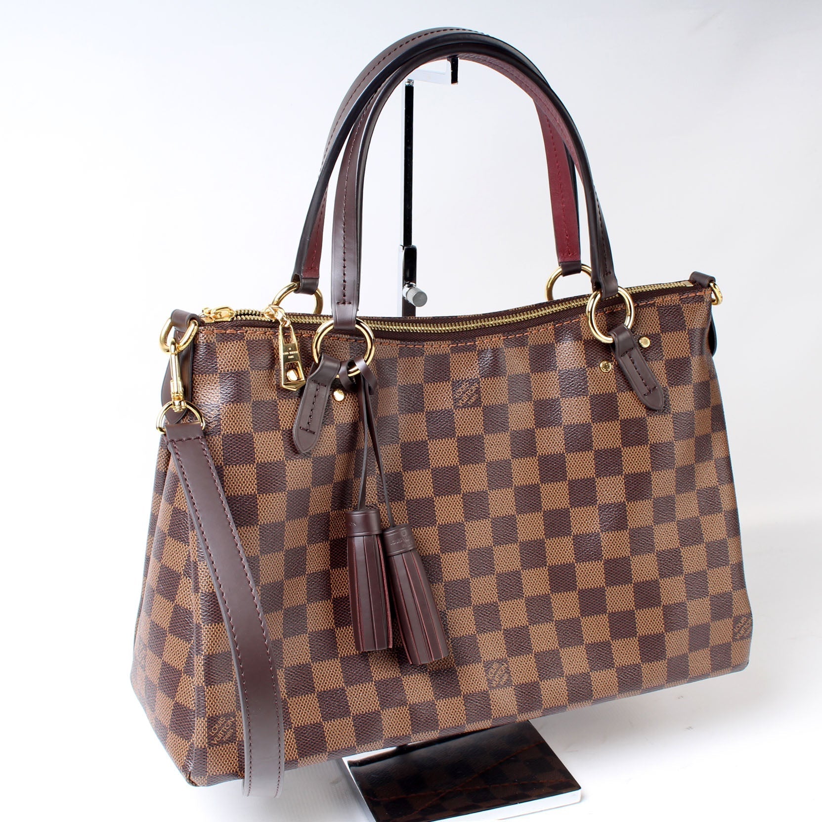 Louis Vuitton Lymington Damier Ebene Handbag Ebene 2