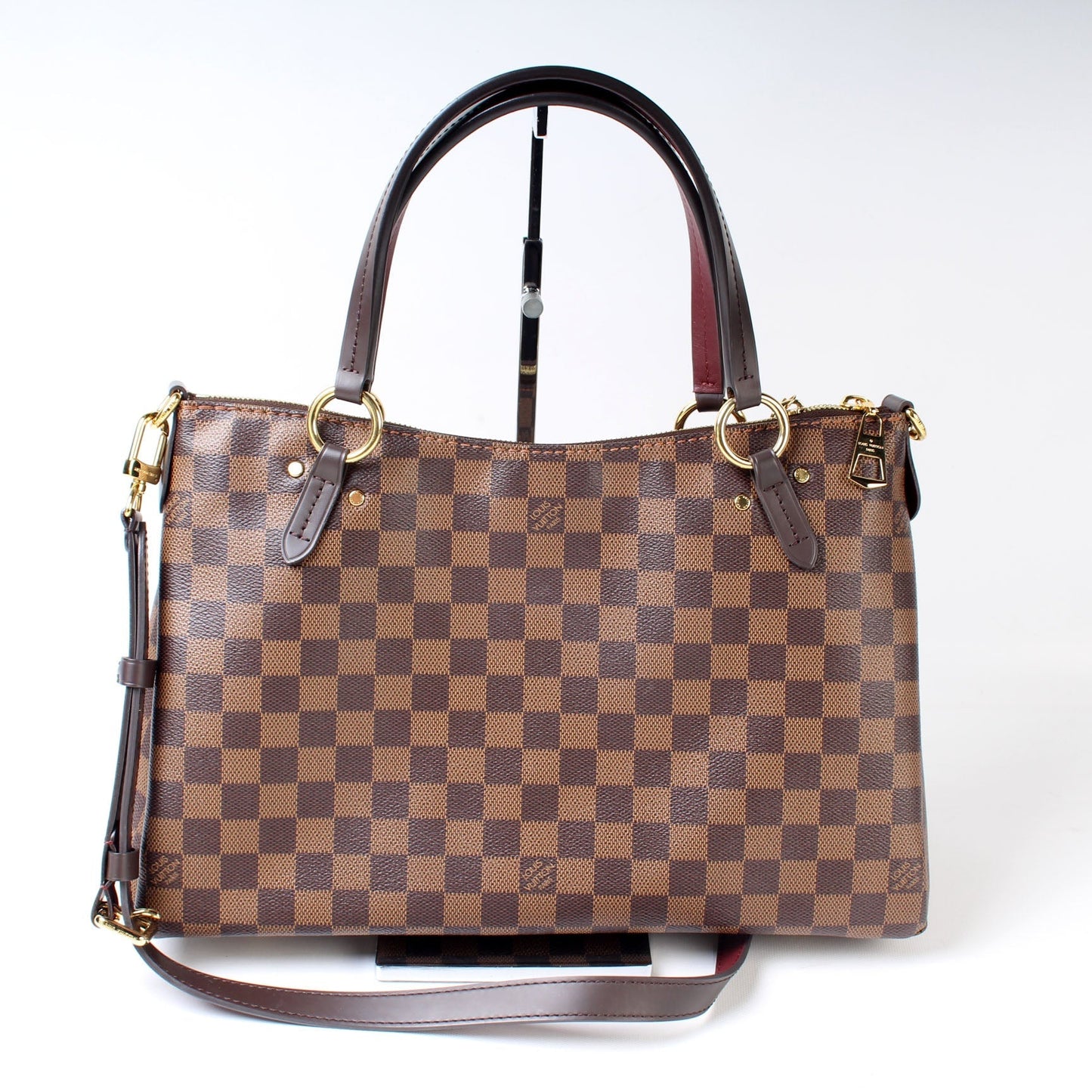 Louis Vuitton Lymington Damier Ebene Handbag Ebene 2