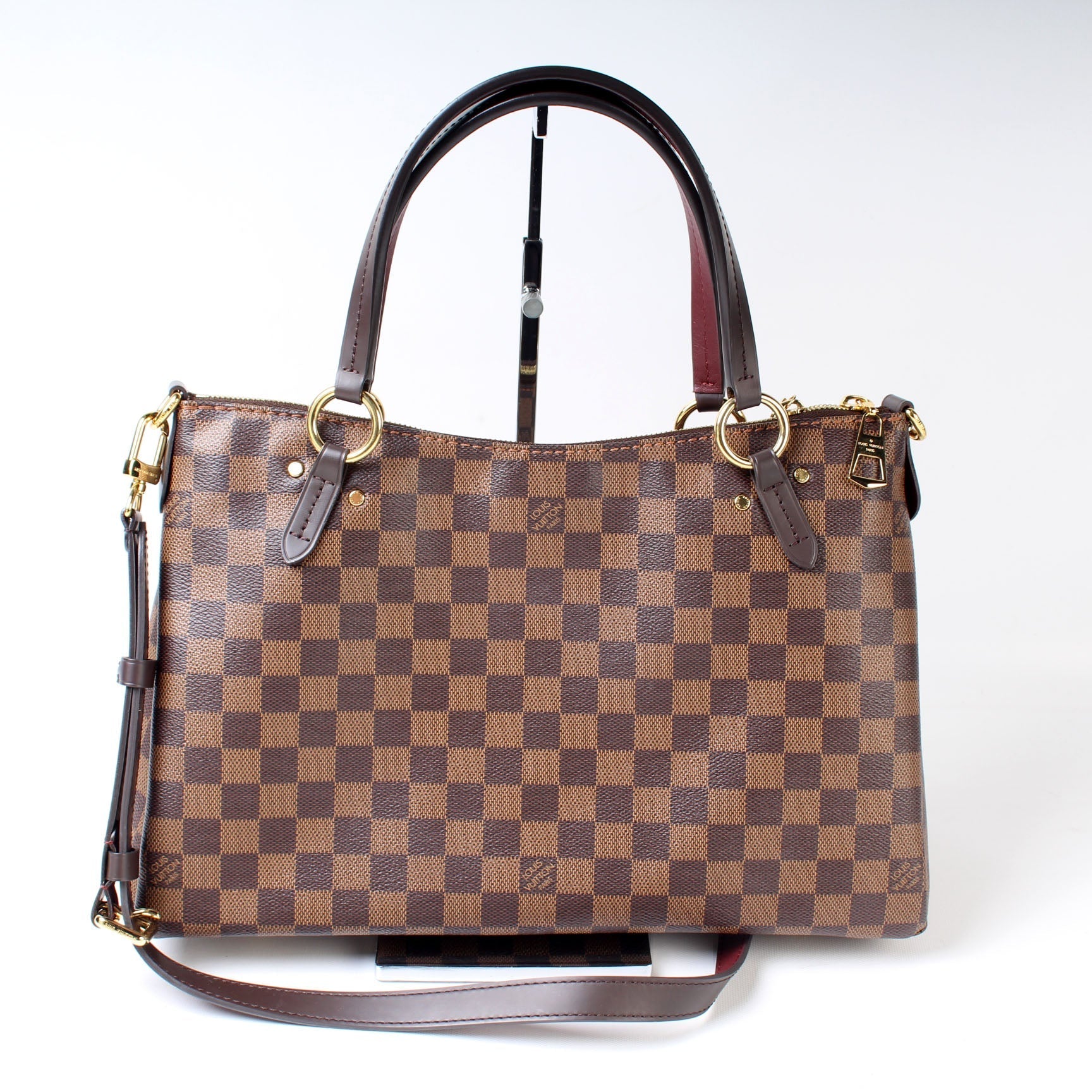 Louis Vuitton Lymington Damier Ebene Handbag Ebene 2