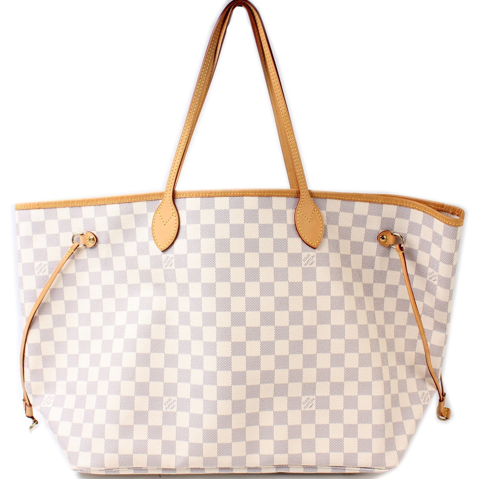 Louis Vuitton Neverfull GM Azur Damier Tote Bag Azur 9