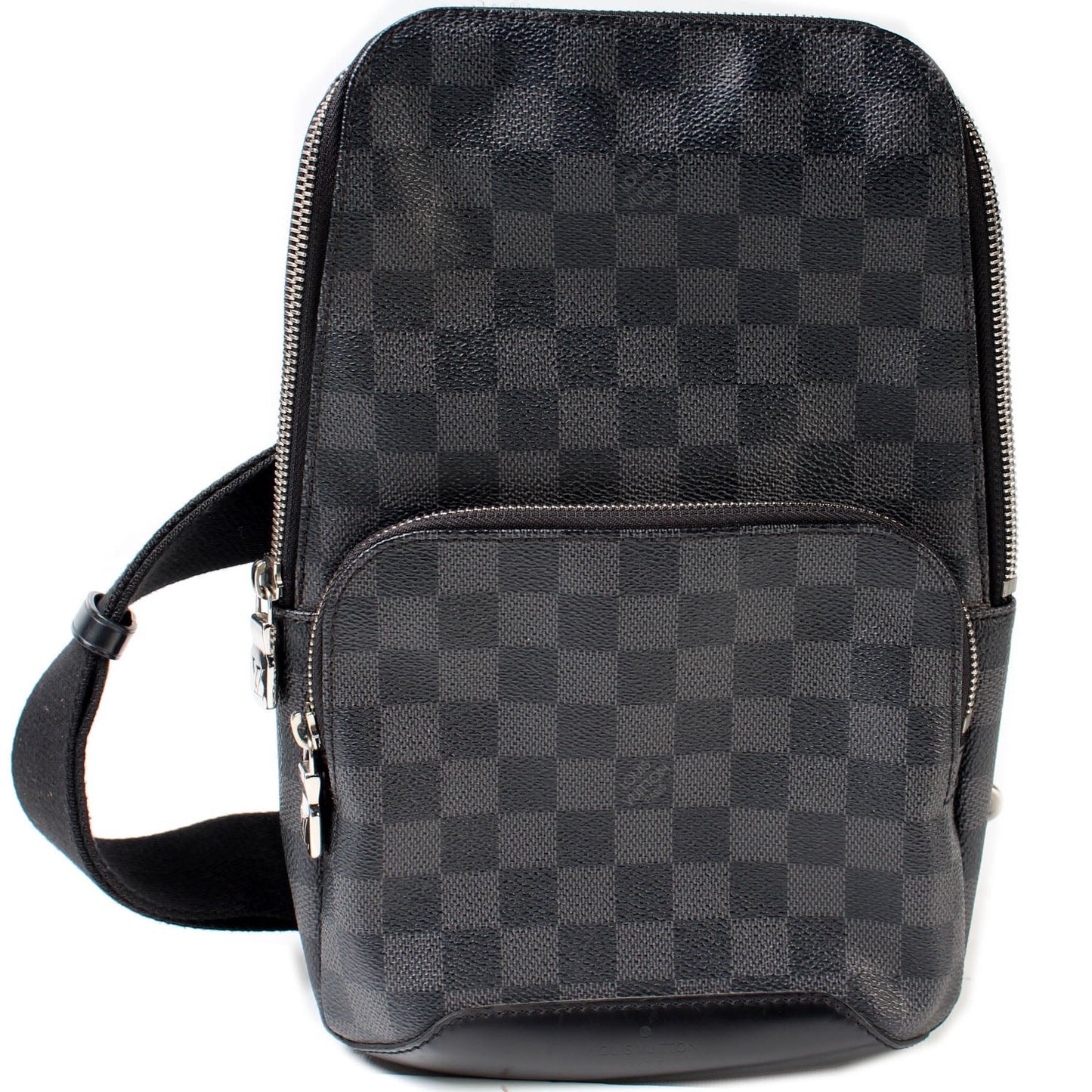 Louis Vuitton Avenue Sling Graphite Damier Crossbody Bag Graphite 2D5E71F3