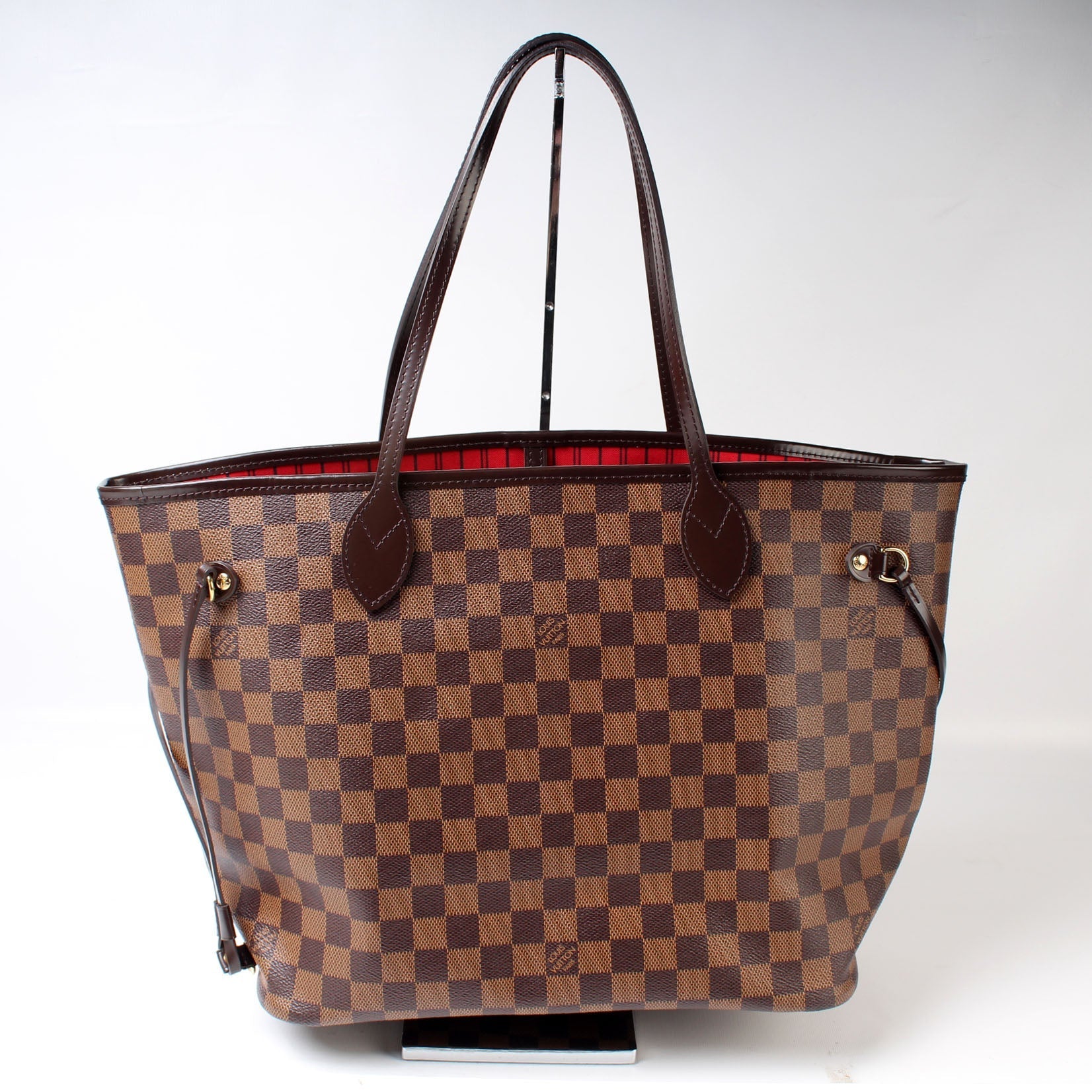 Louis Vuitton Neverfull MM Ebene Damier Tote Bag Ebene 90