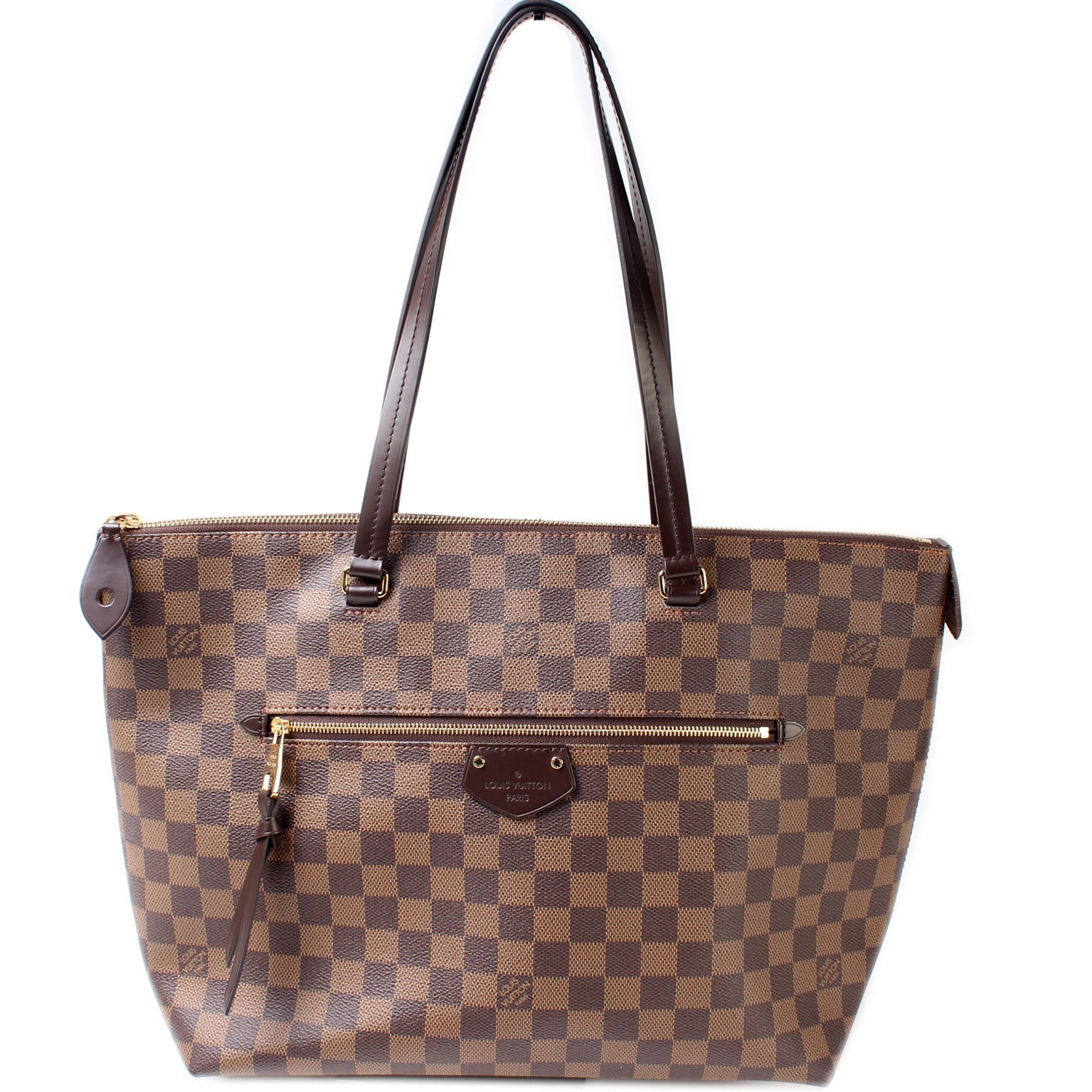 Louis Vuitton Iena MM Ebene Damier Handbag Ebene 6Fbd6Def