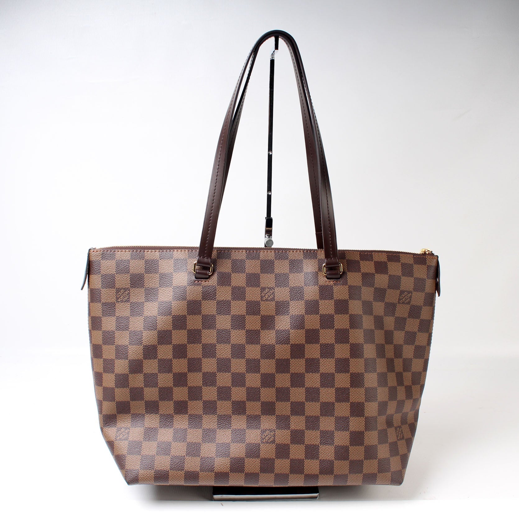 Louis Vuitton Iena MM Ebene Damier Handbag Ebene 6Fbd6Def