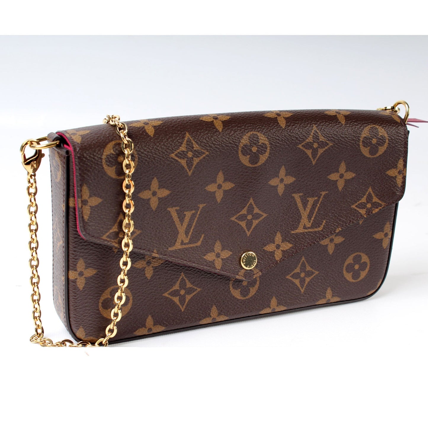 Louis Vuitton Pochette Felicie Monogram Clutch Bag Monogram 53