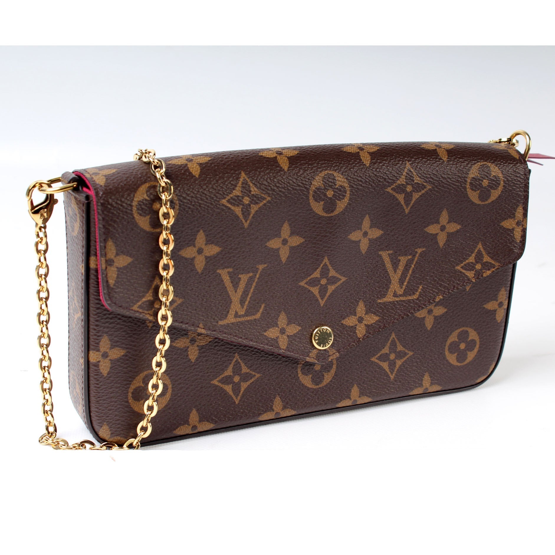 Louis Vuitton Pochette Felicie Monogram Clutch Bag Monogram 53