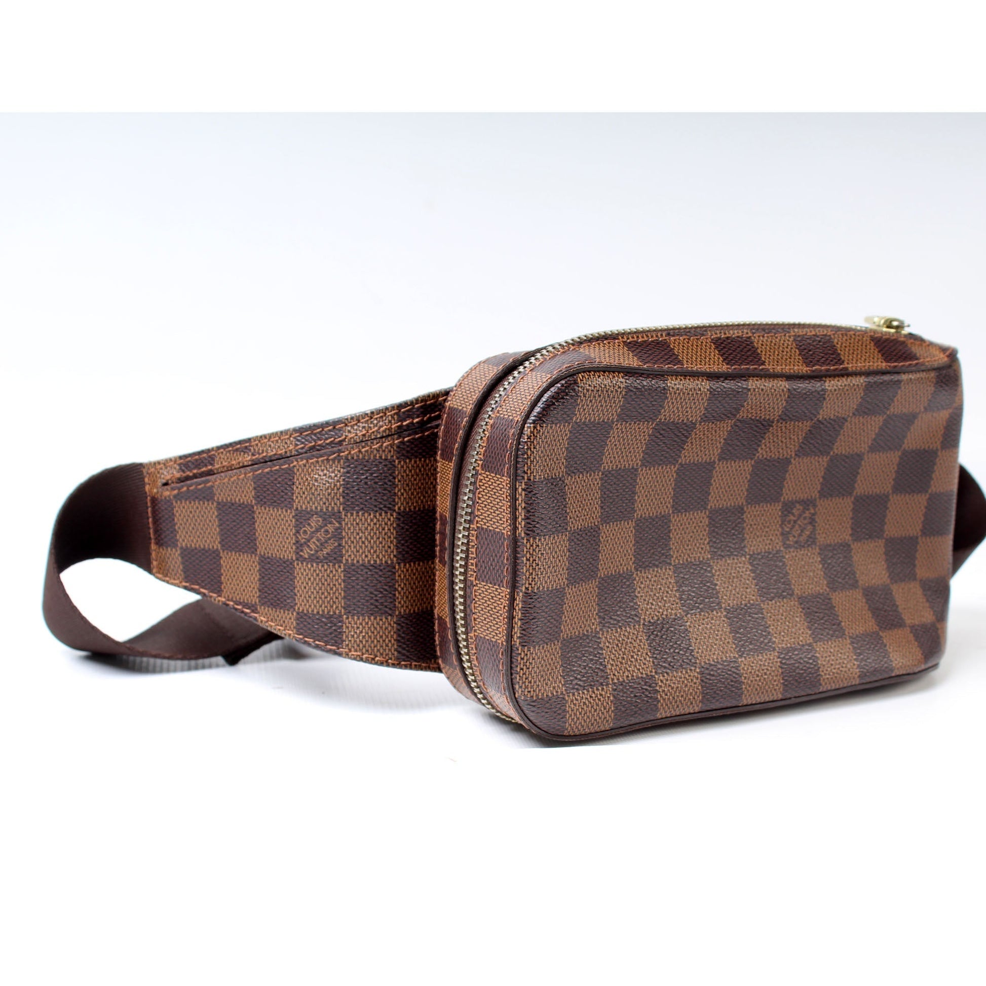 Louis Vuitton Geronimos Ebene Damier Handbag Ebene 8