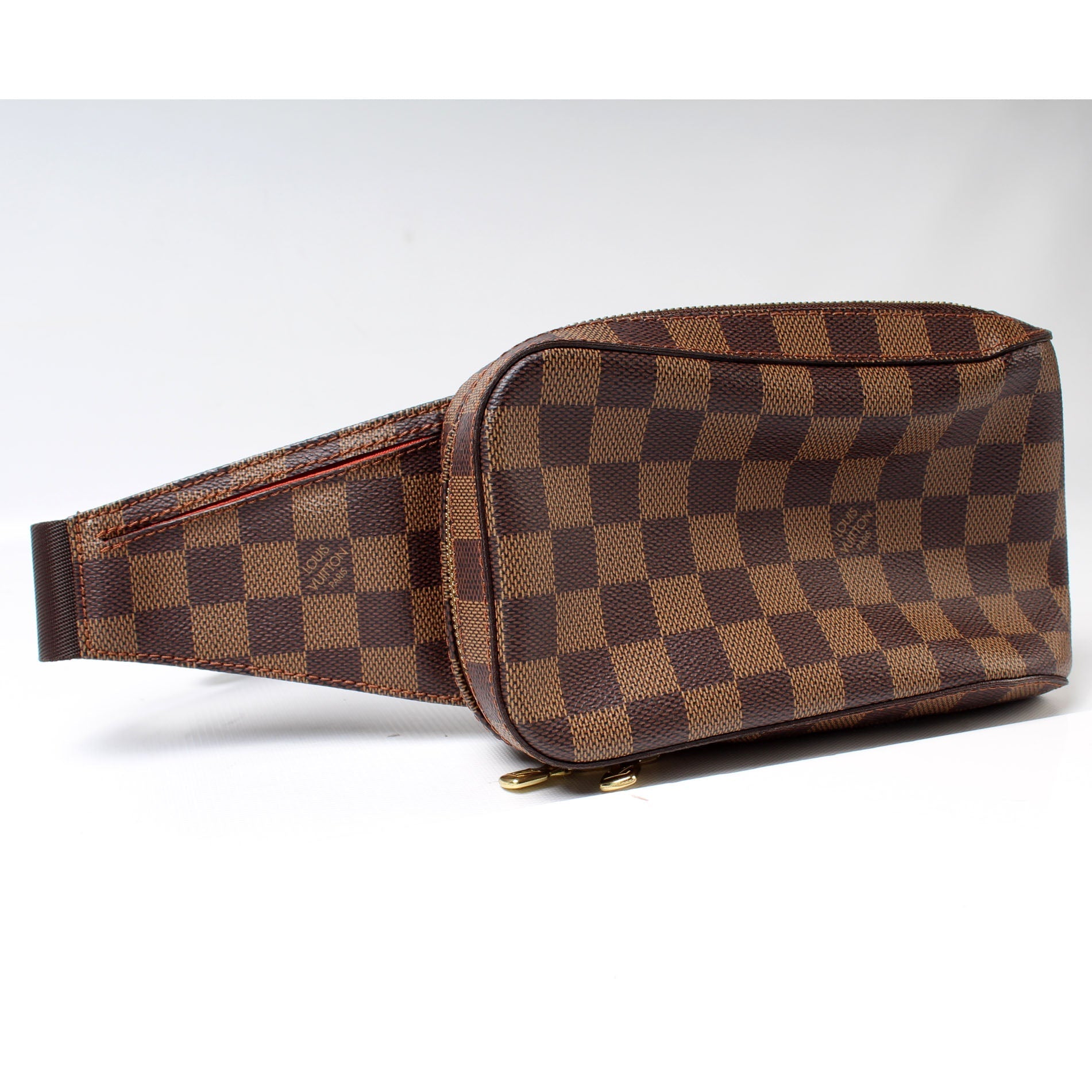 Louis Vuitton Geronimos Ebene Damier Handbag Ebene 7