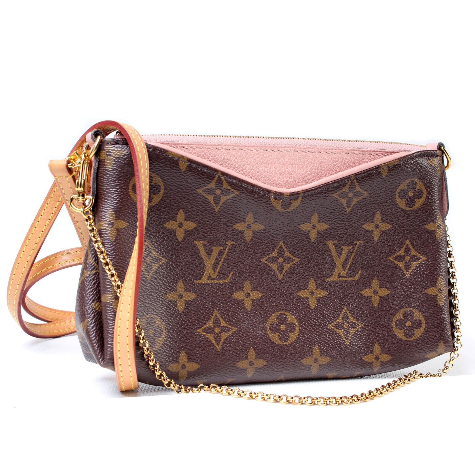 Louis Vuitton Pallas Monogram Clutch Bag Monogram 63Aba350