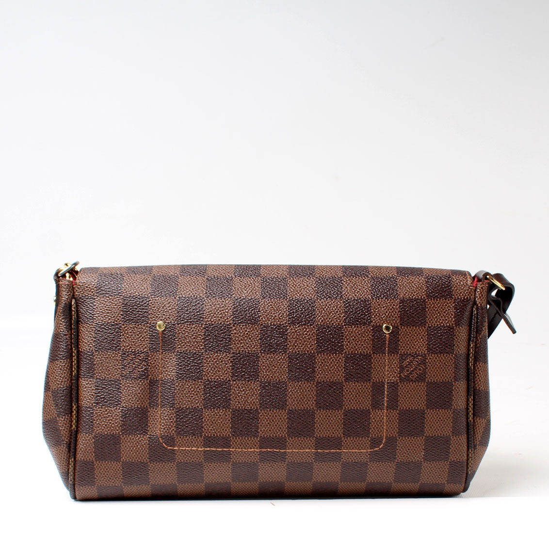 Louis Vuitton Favorite MM Ebene Damier Handbag Ebene 5D880C9B