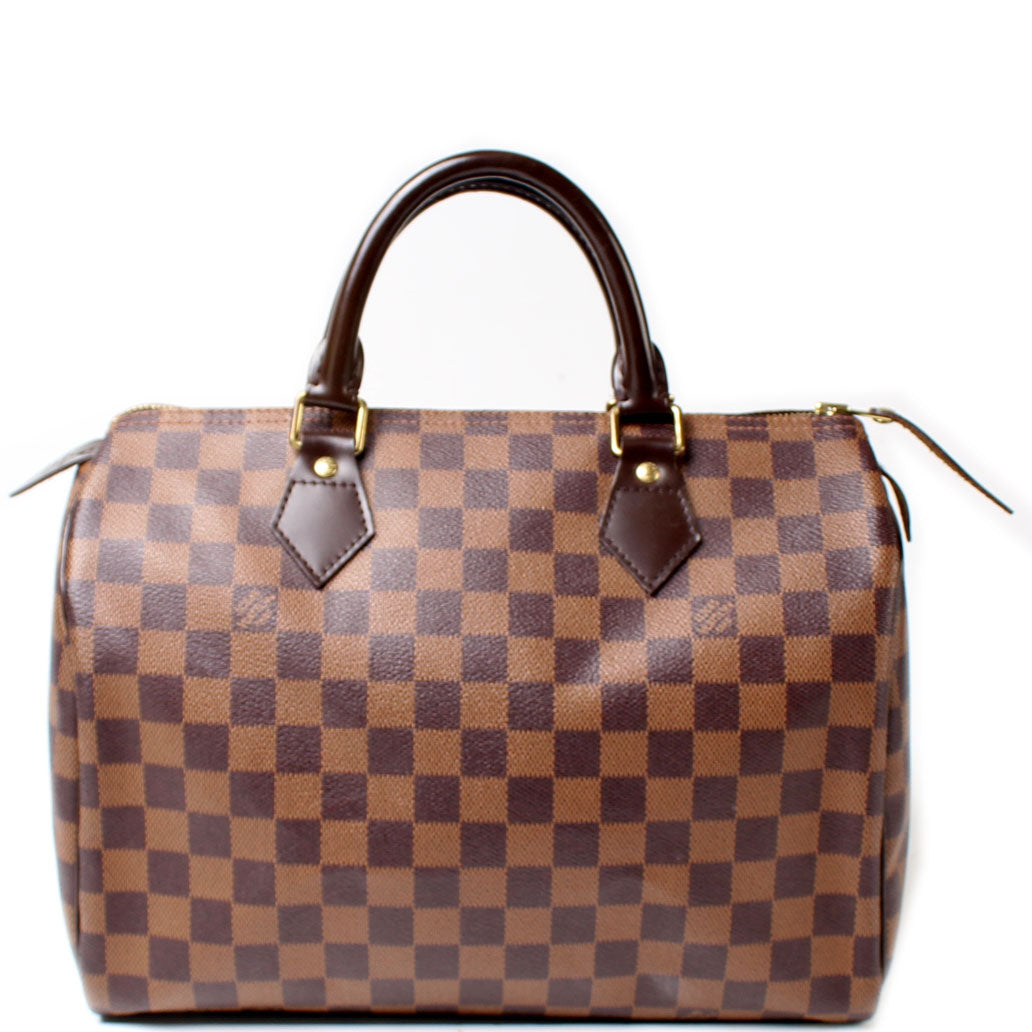 Louis Vuitton Speedy 30 Ebene Damier Handbag Ebene Fa8Efb4D