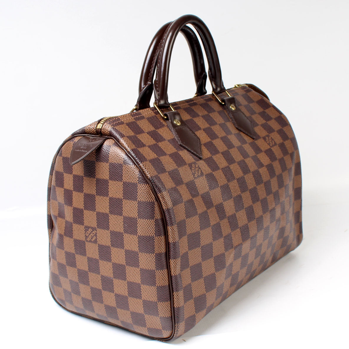 Louis Vuitton Speedy 30 Ebene Damier Handbag Ebene Fa8Efb4D
