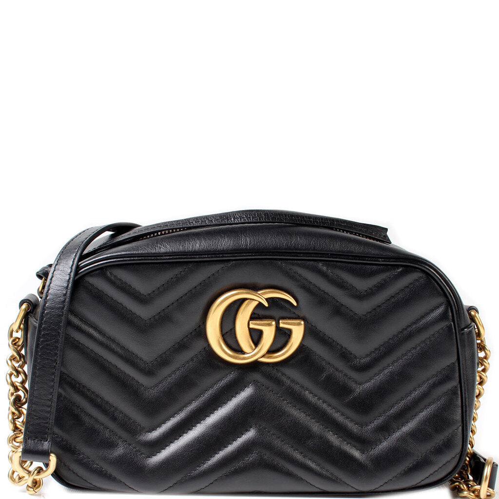 Gucci Marmont Camera Leather Small Crossbody Bag Camera 80159Cf0