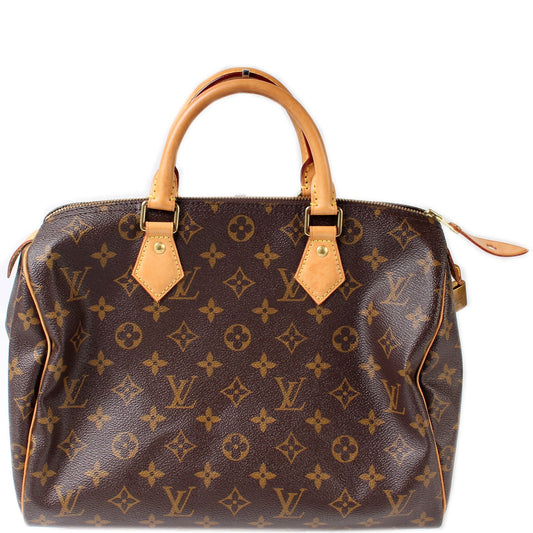 Louis Vuitton Speedy 30 Monogram Handbag Monogram F375D818