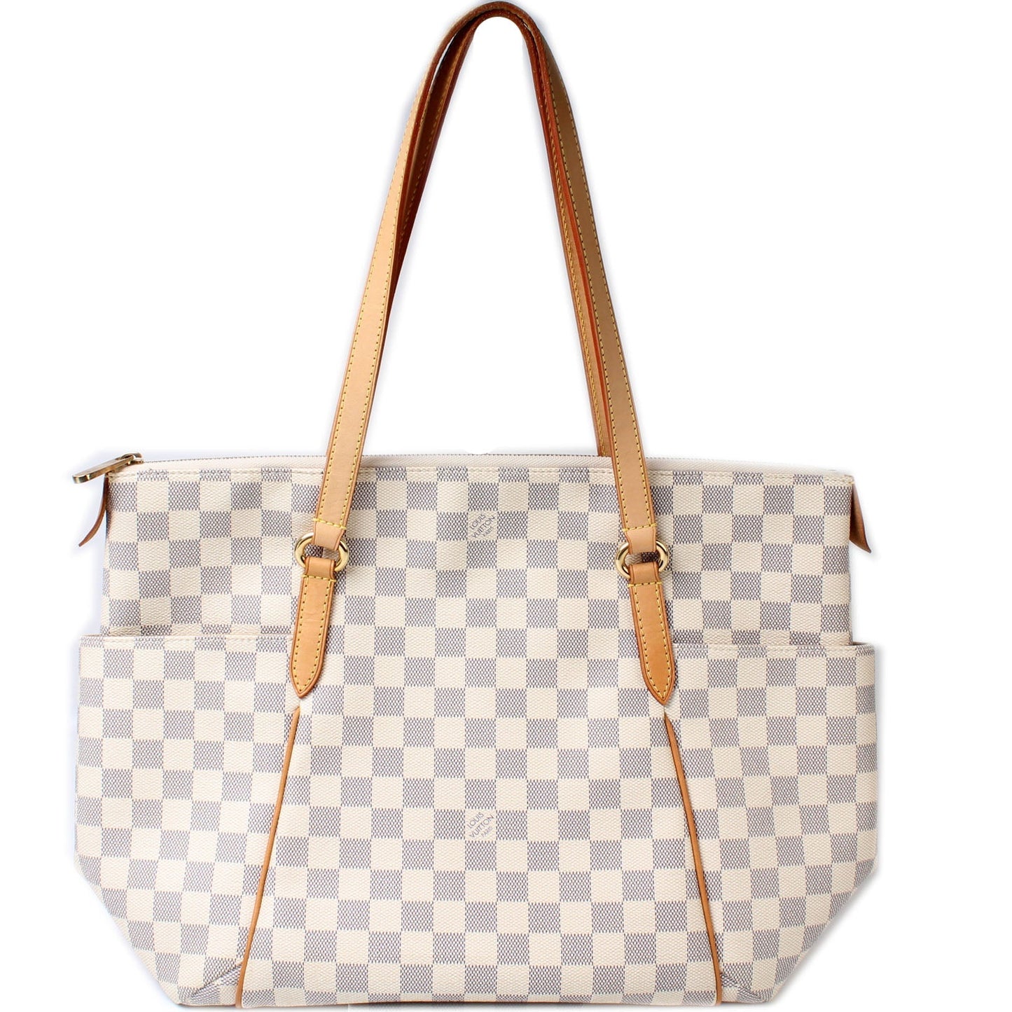 Louis Vuitton Totally Azur MM Damier Handbag Damier Azur