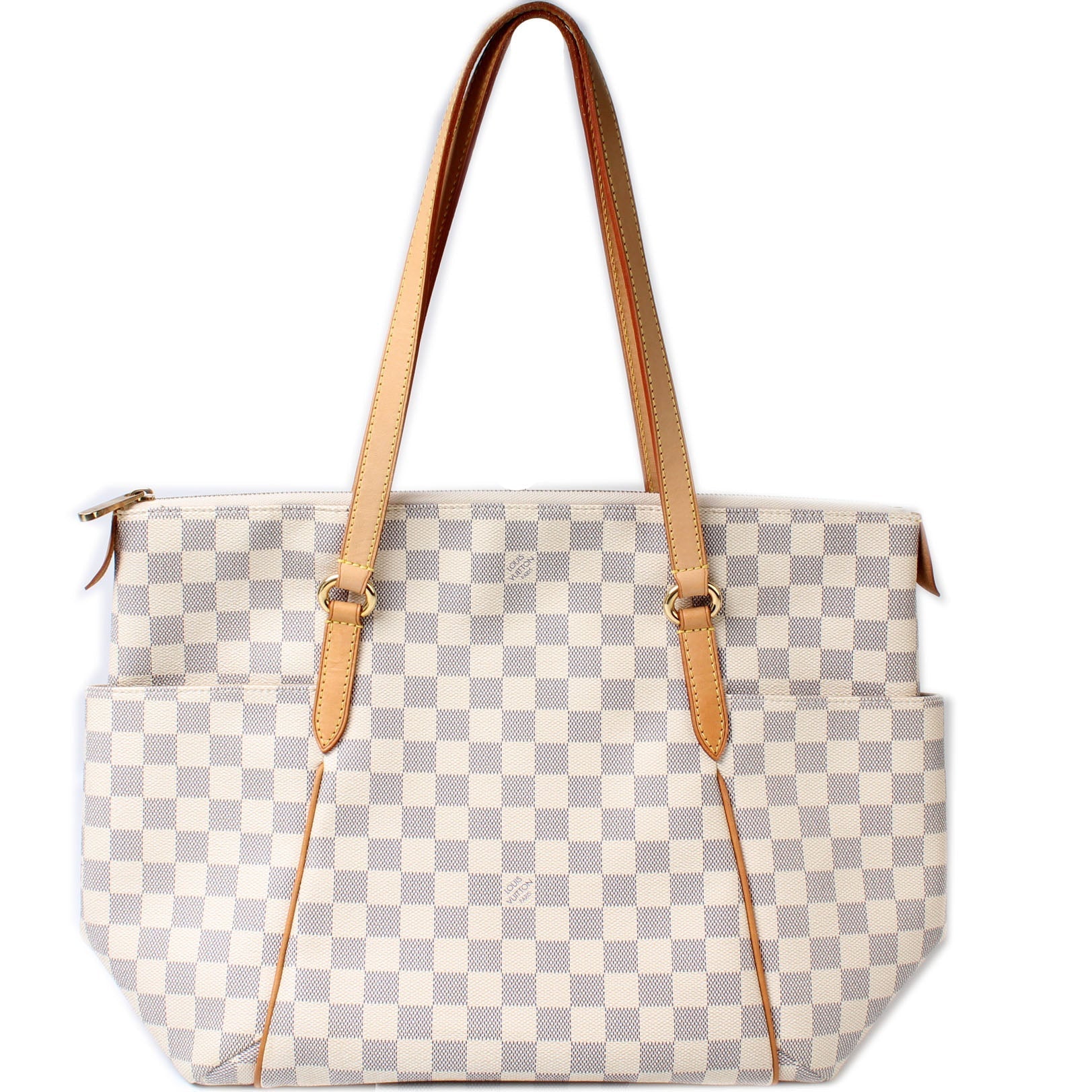 Louis Vuitton Totally Azur MM Damier Handbag Damier Azur