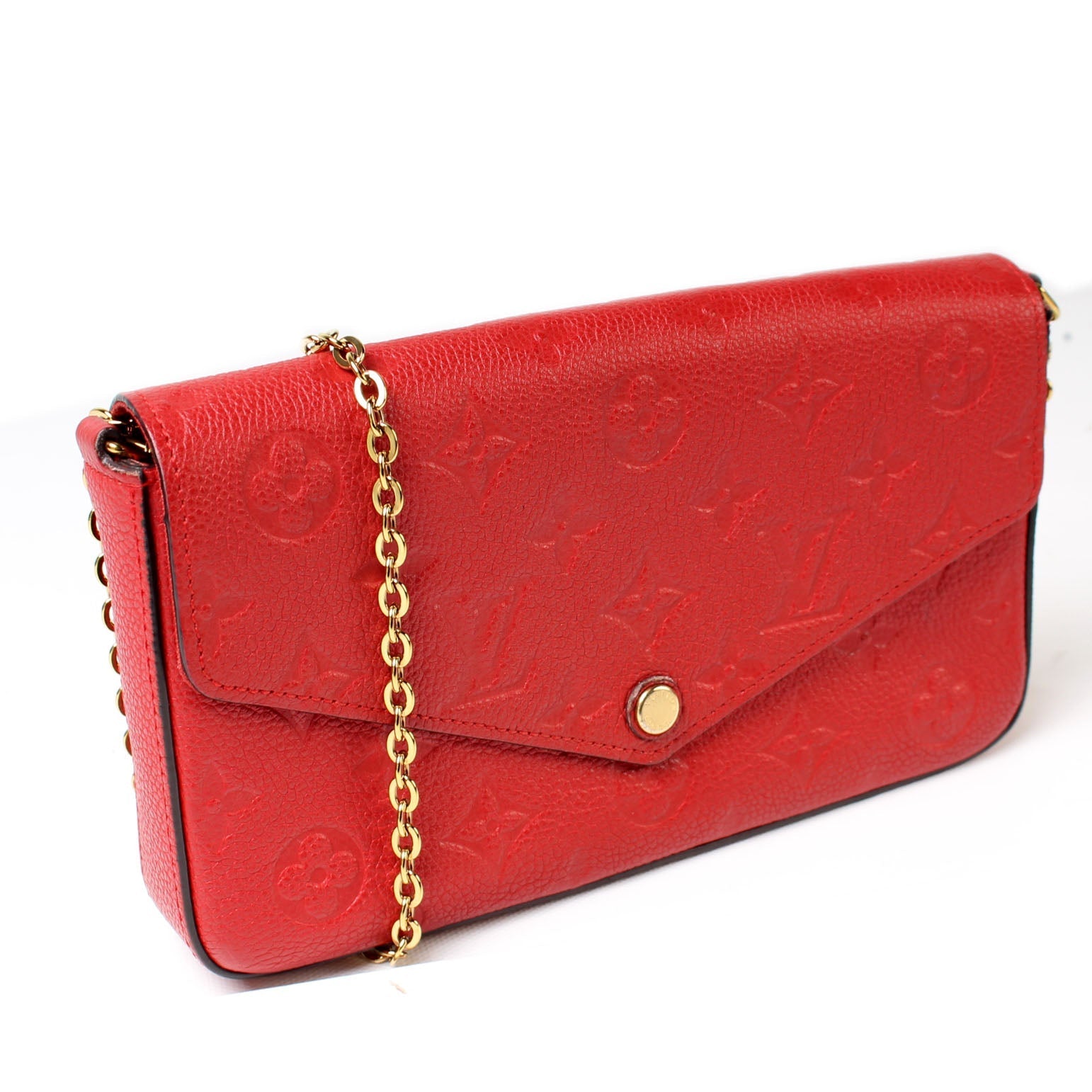 Louis Vuitton Pochette Felicie Empreinte Clutch Bag Empreinte Ee555B17