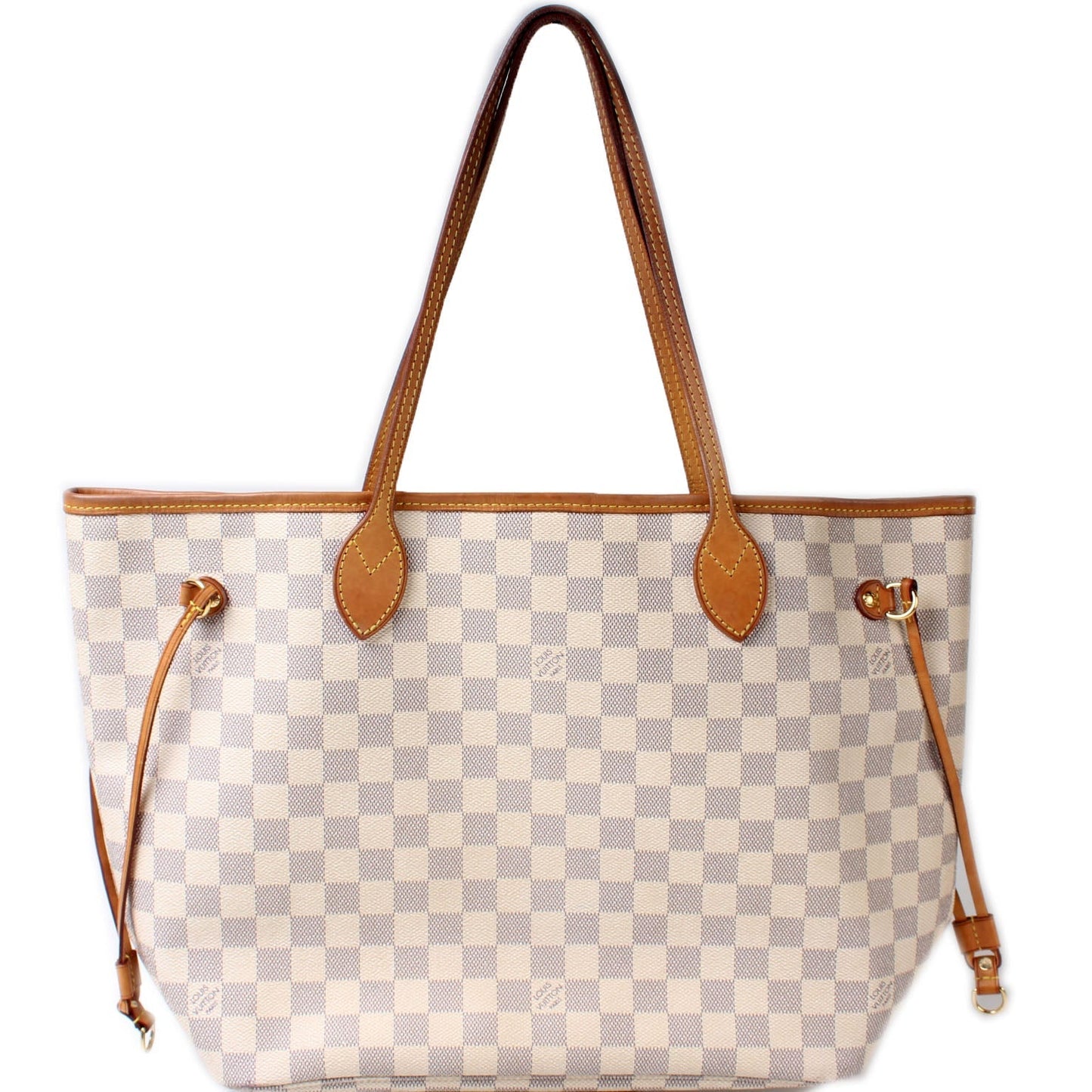 Louis Vuitton Neverfull MM Azur I Damier Tote Bag