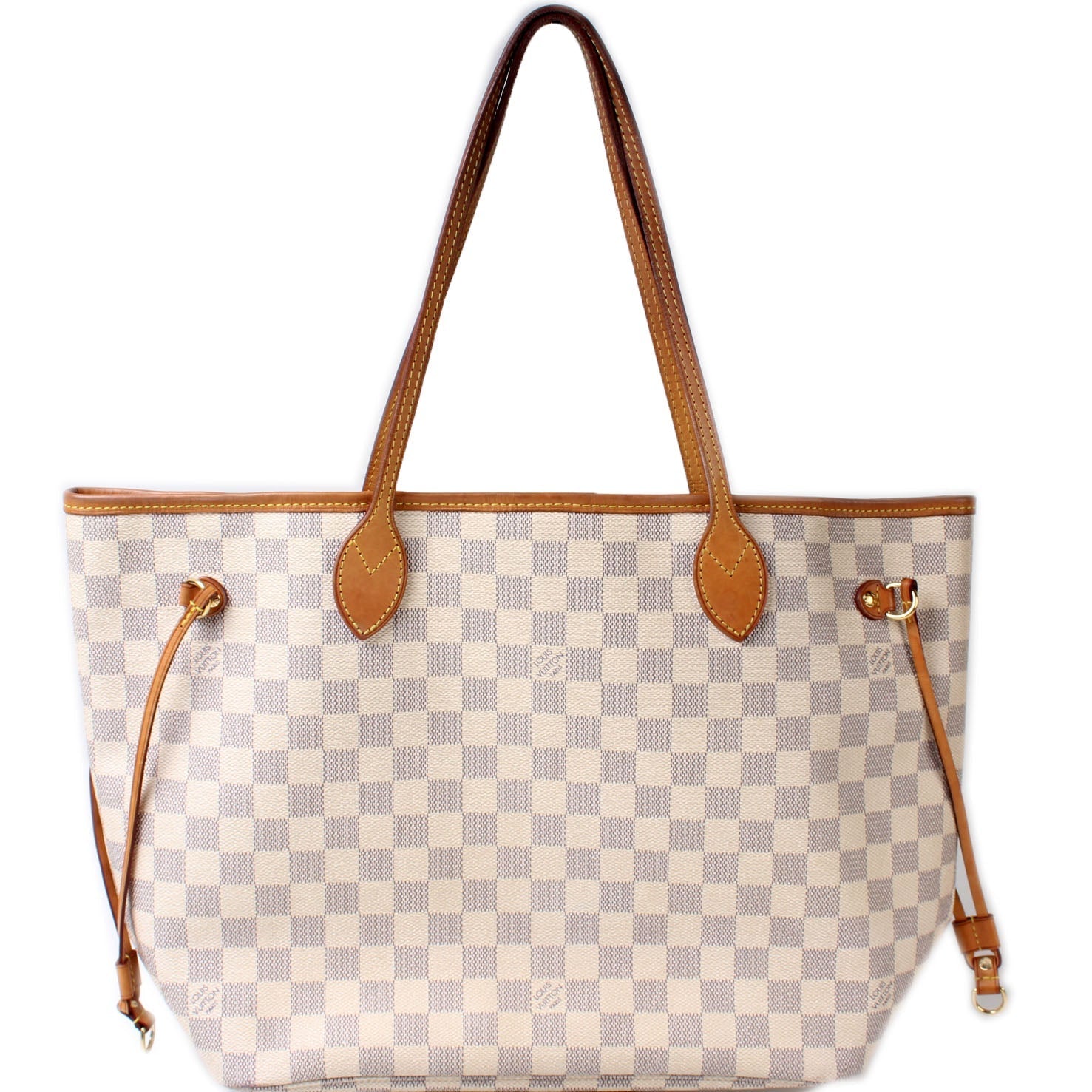 Louis Vuitton Neverfull MM Azur I Damier Tote Bag