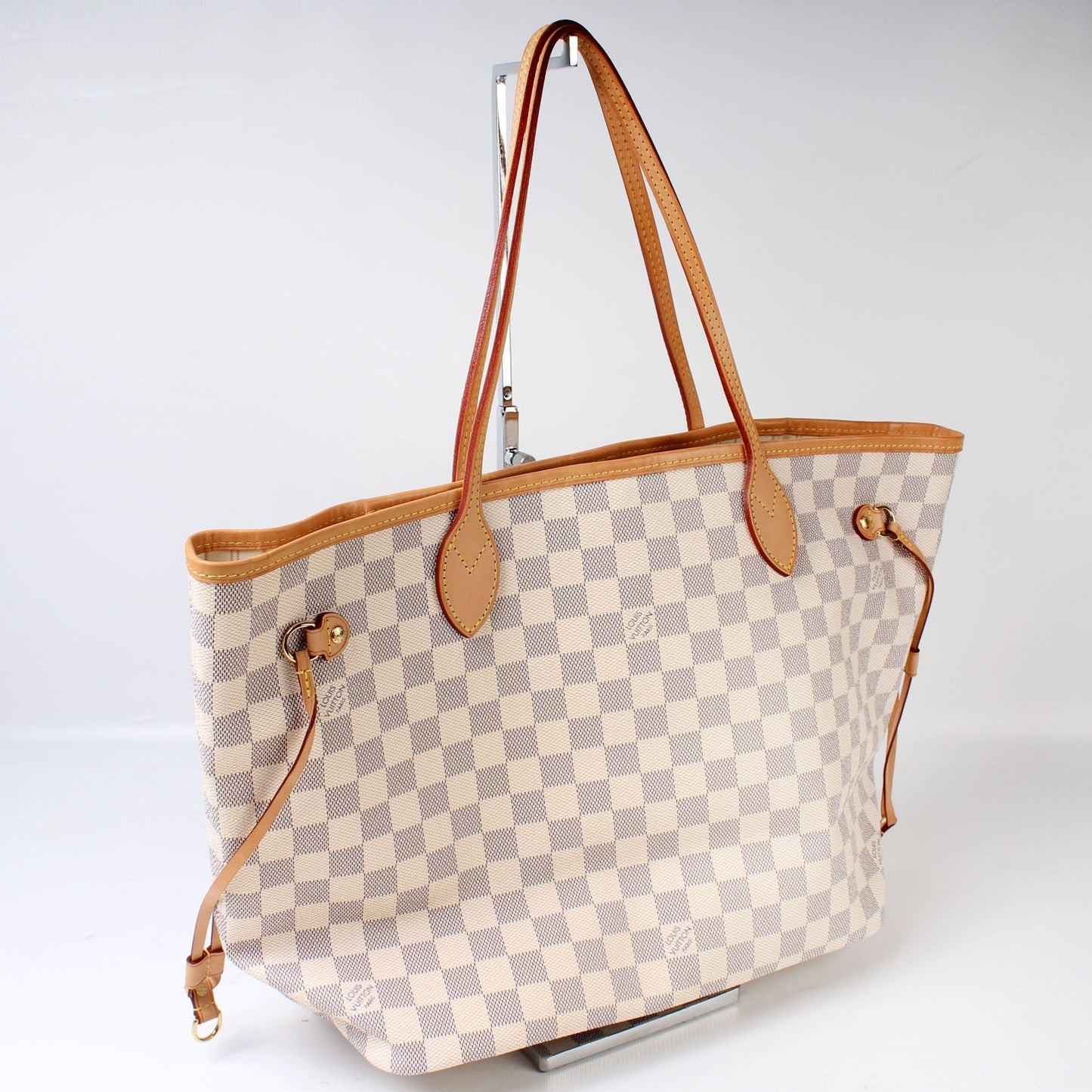 Louis Vuitton Neverfull MM Azur Damier Tote Bag Azur 459780Ff