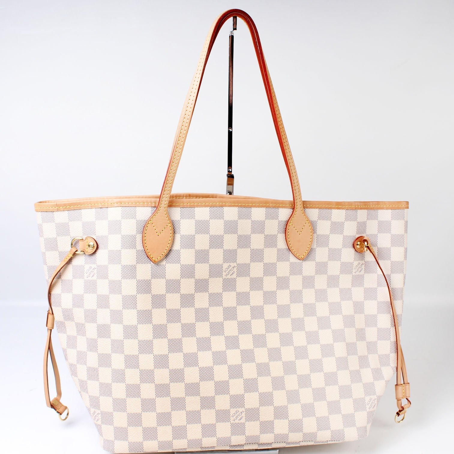 Louis Vuitton Neverfull MM Azur Damier Tote Bag Azur 459780Ff