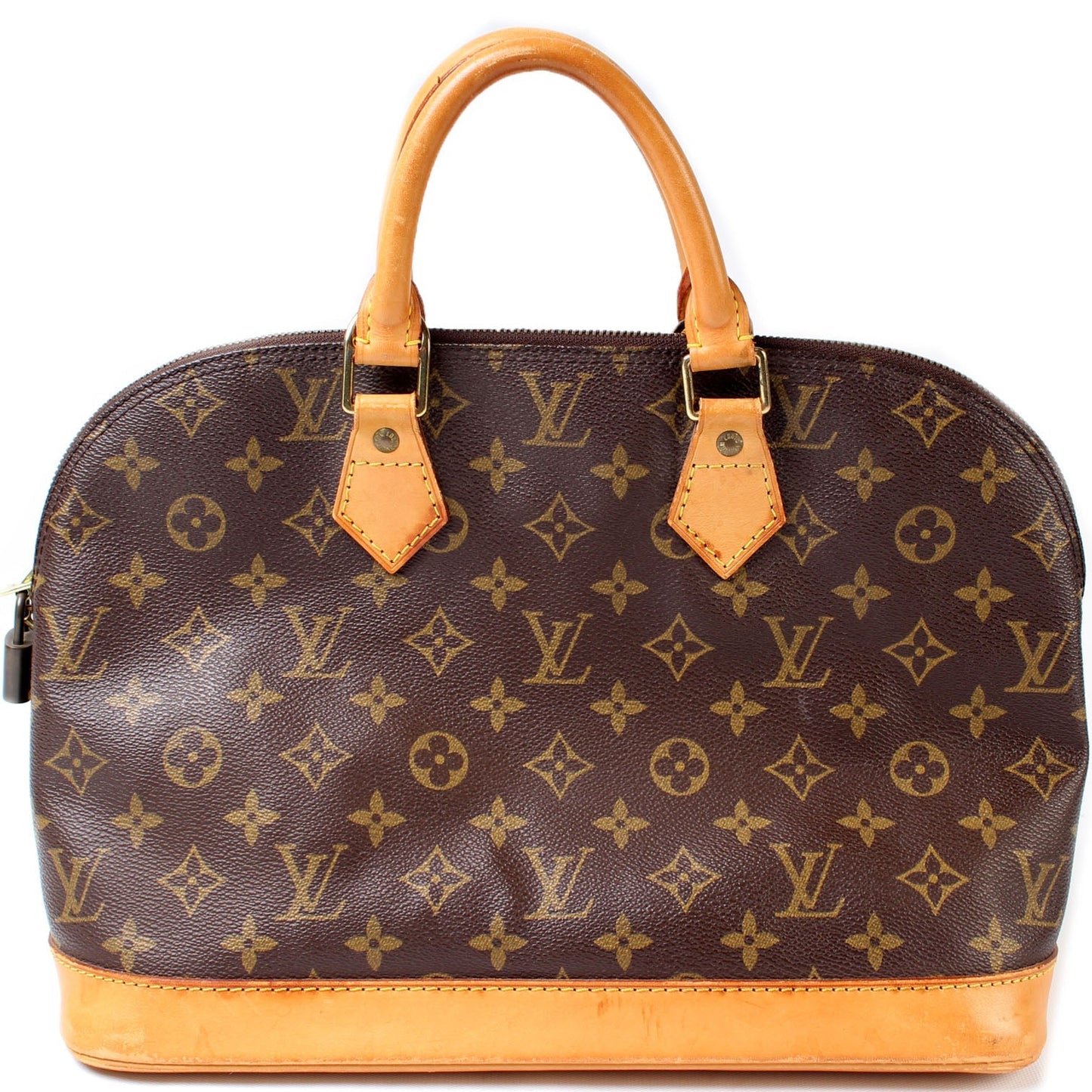 Louis Vuitton Alma MM Older Monogram Handbag