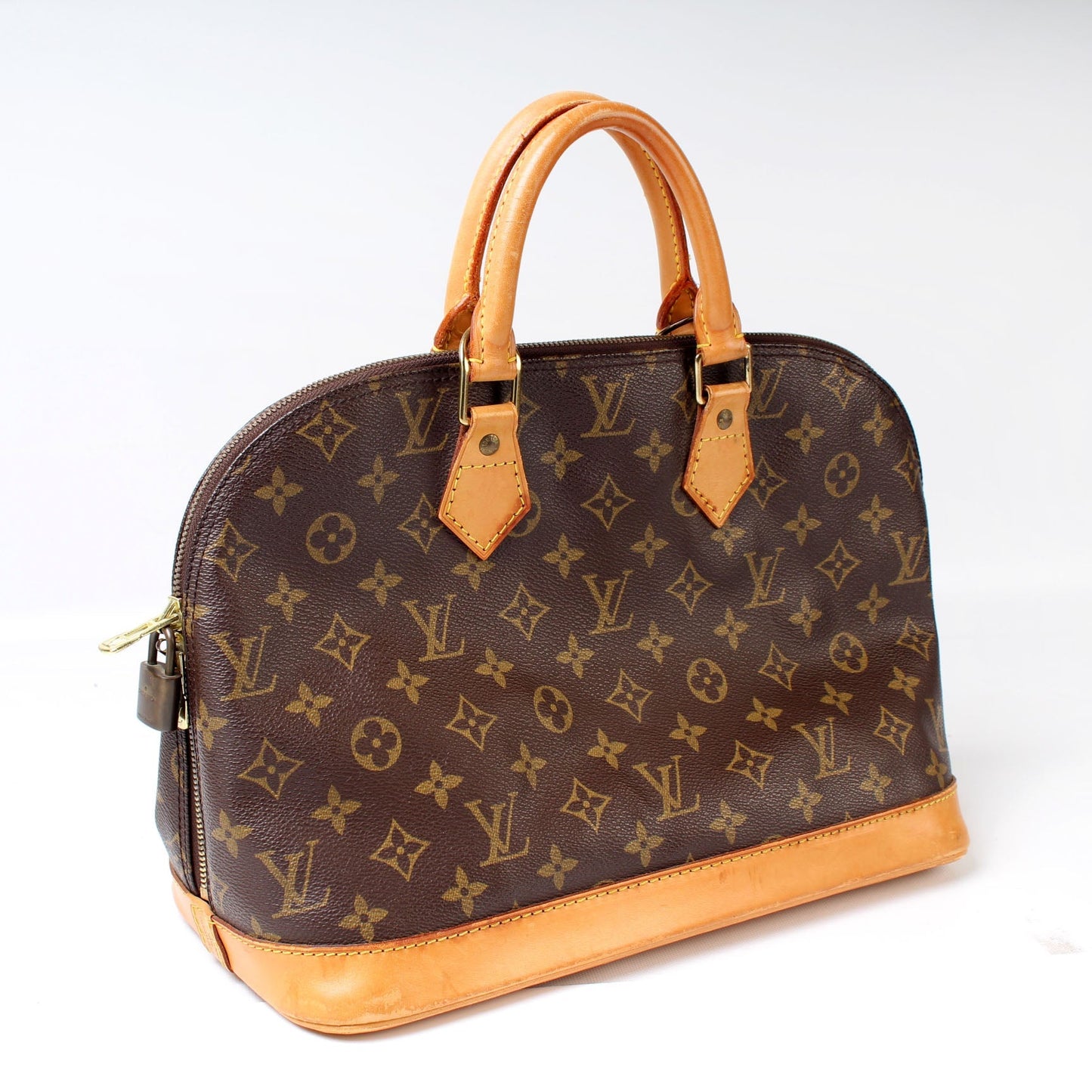 Louis Vuitton Alma MM Older Monogram Handbag