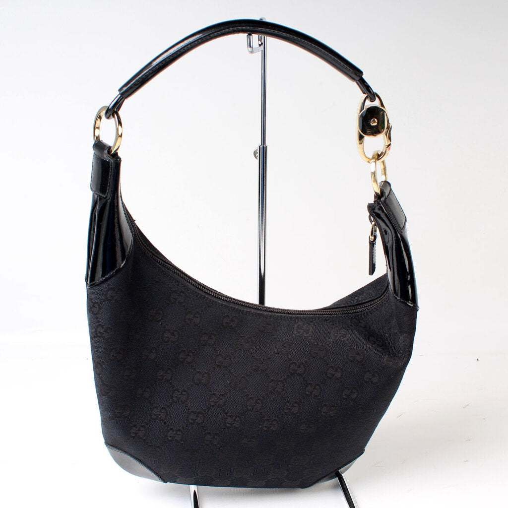 Gucci 001- GG Canvas Shoulder Bag Hobo Bdfd04Fe