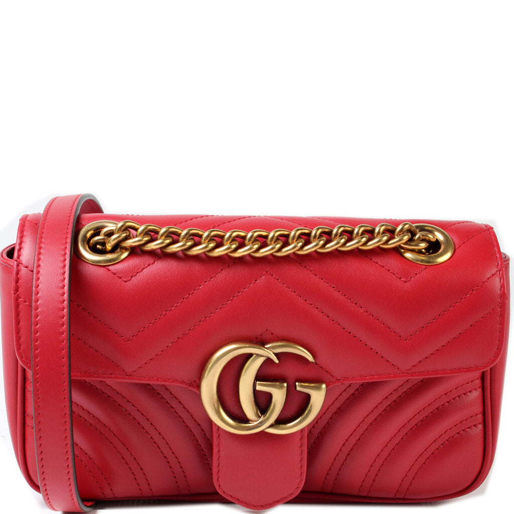 Gucci Marmont Mini Flap Shoulder Bag Flap 8415F5De