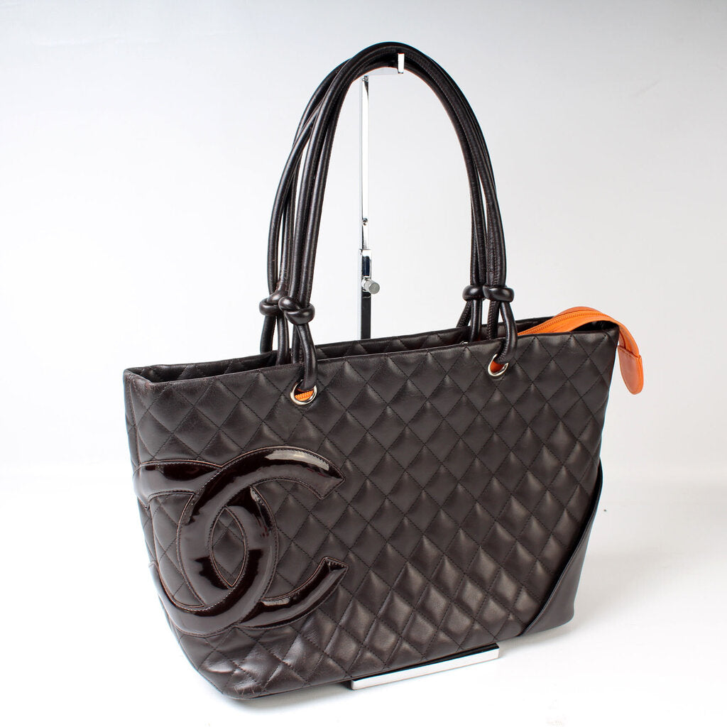 Chanel Cambon Ligne Tote Bag Tote Ecff0520