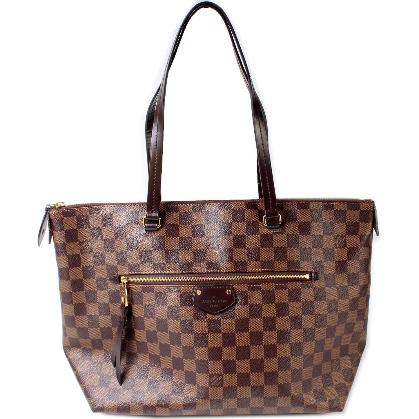 Louis Vuitton Iena MM Ebene Damier Handbag Damier Ebene