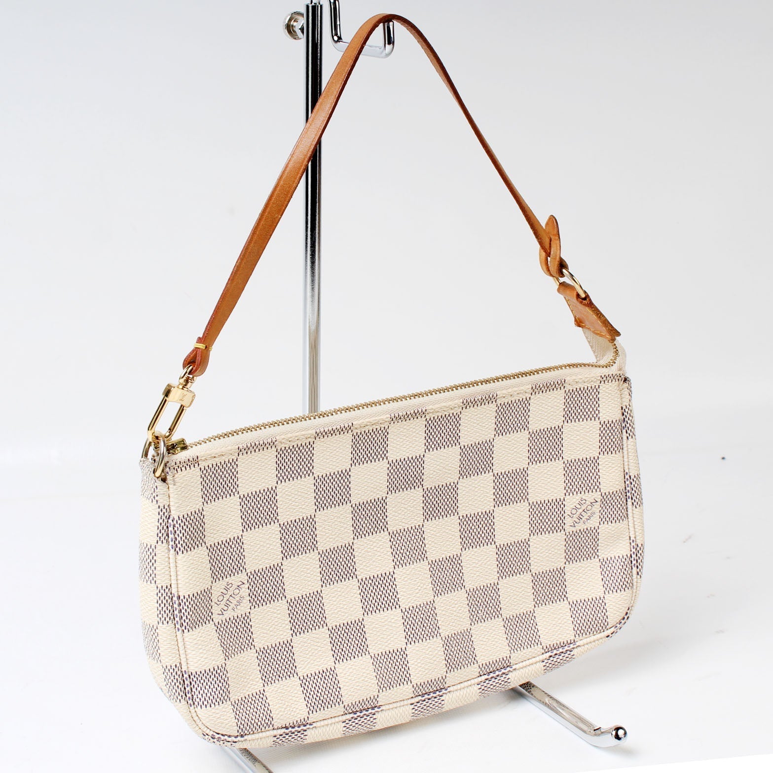 Louis Vuitton Pochette Accessories Dameir Azur Clutch Bag