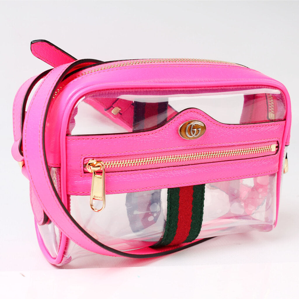 Gucci GG Transparent Ophidia Mini Travel Bag Ophidia 282C6698