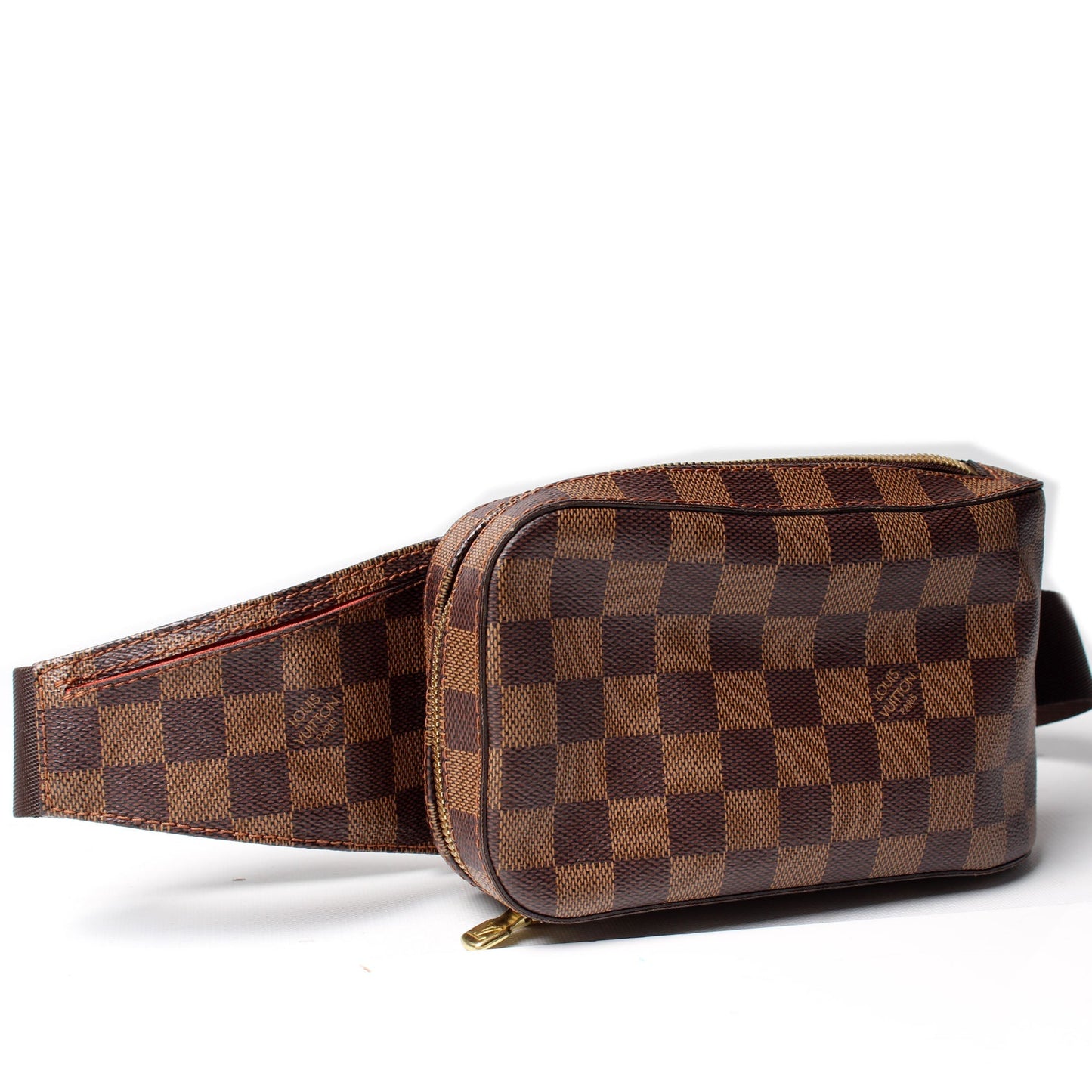 Louis Vuitton Geronimos Ebene Damier Handbag Damier Ebene