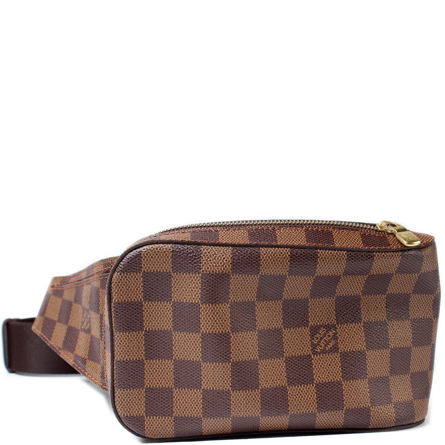 Louis Vuitton Geronimos Ebene Damier Handbag Ebene Acb4831D