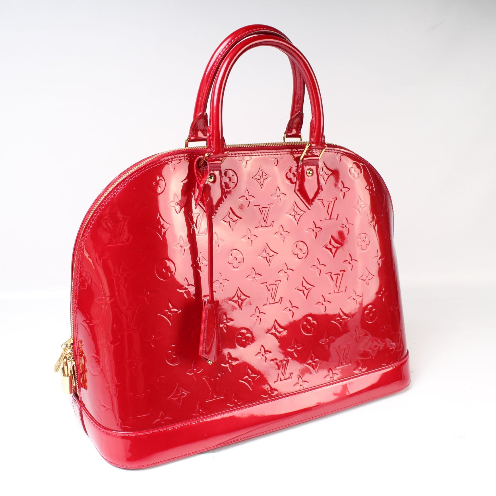 Louis Vuitton Alma GM Vernis Handbag Vernis 910C7Bc9