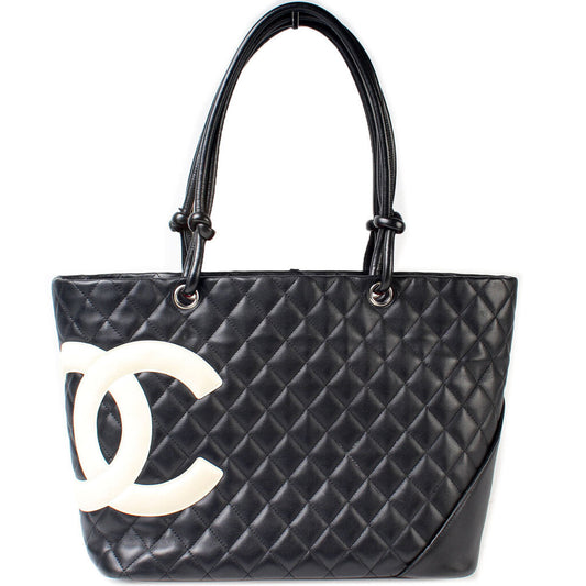 Chanel Cambon Ligne Tote Bag Large Tote