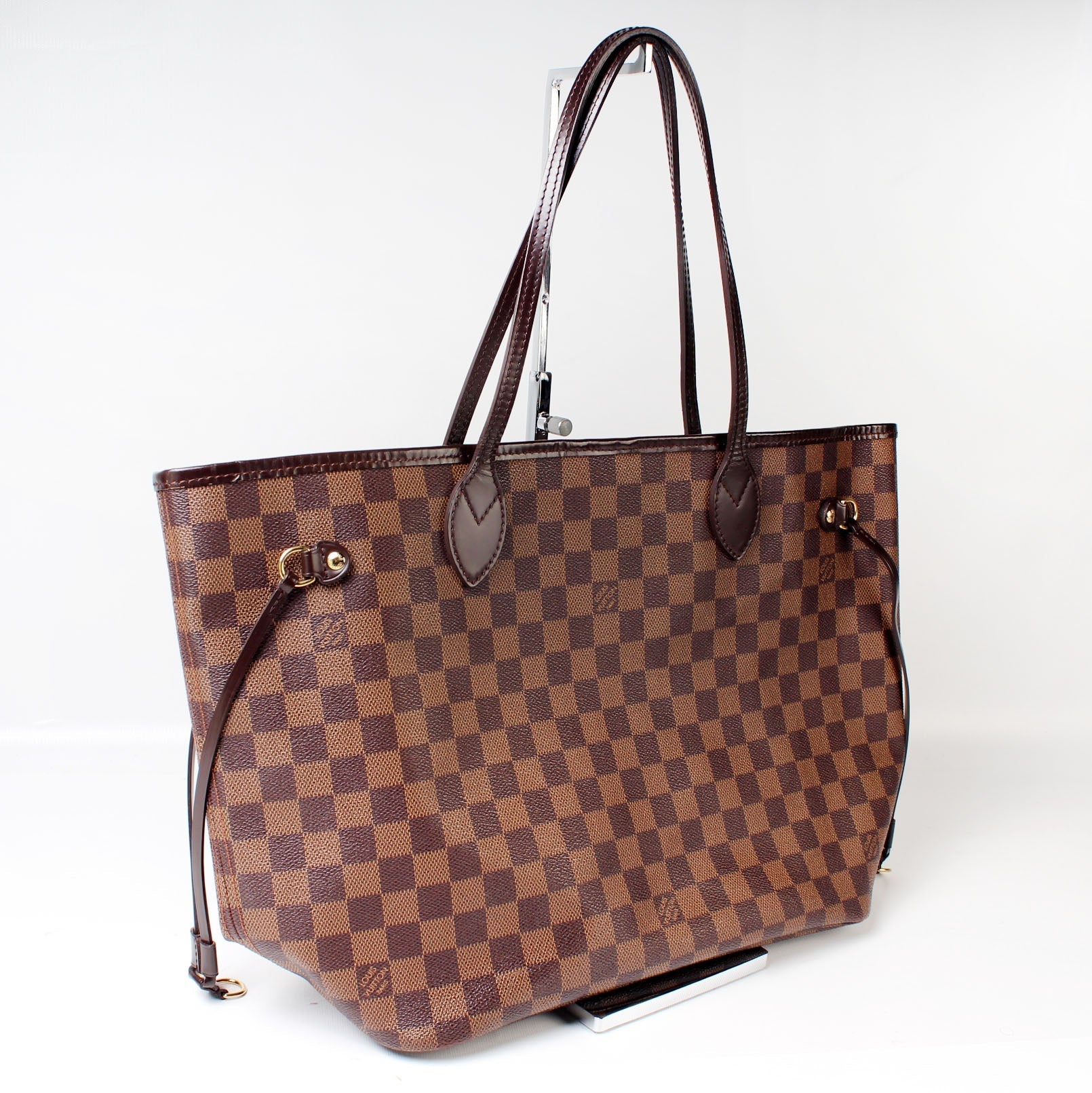 Louis Vuitton Neverfull MM Ebene Damier Tote Bag Ebene B71E251C