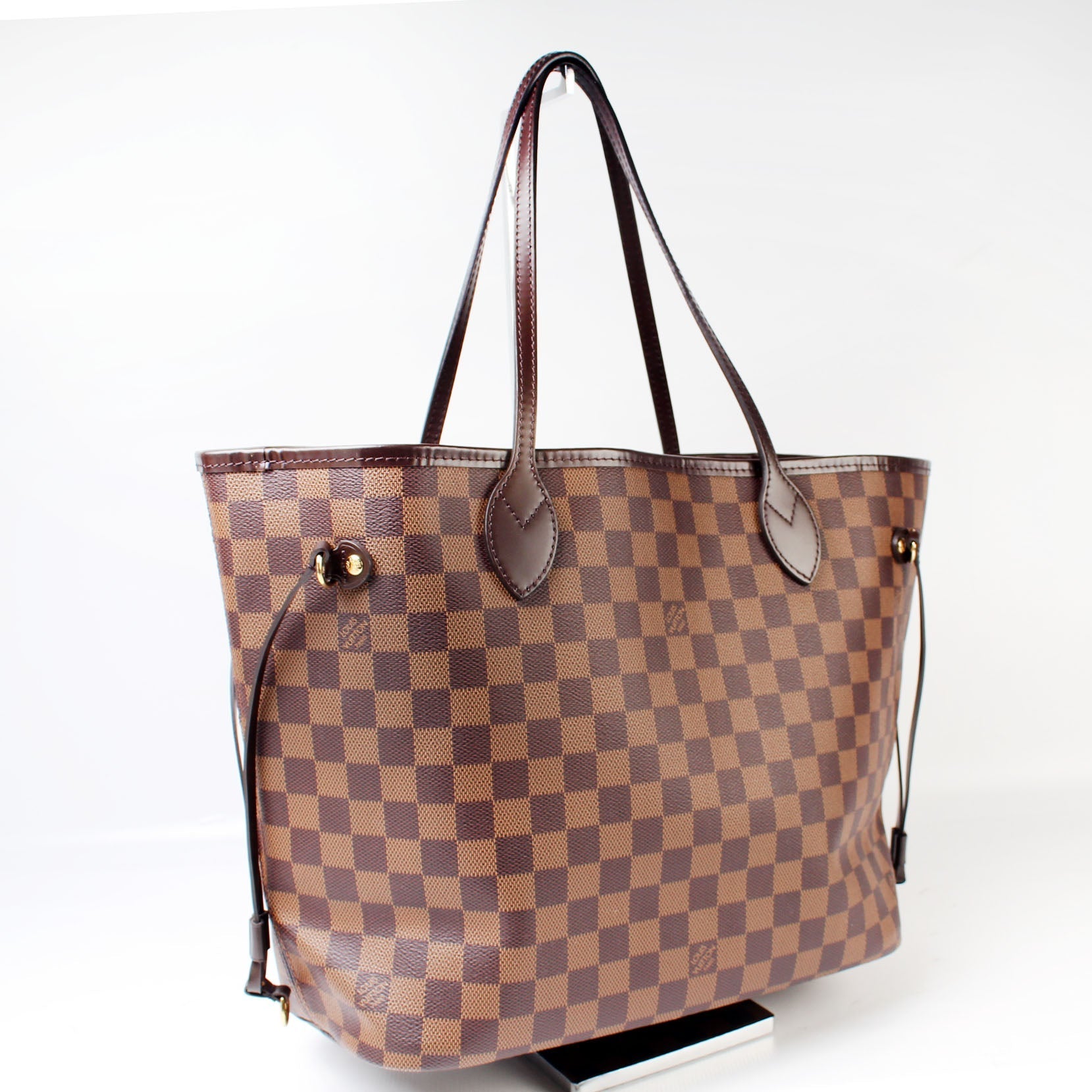 Louis Vuitton Neverfull MM Ebene Damier Tote Bag Ebene F1Fe19Ba