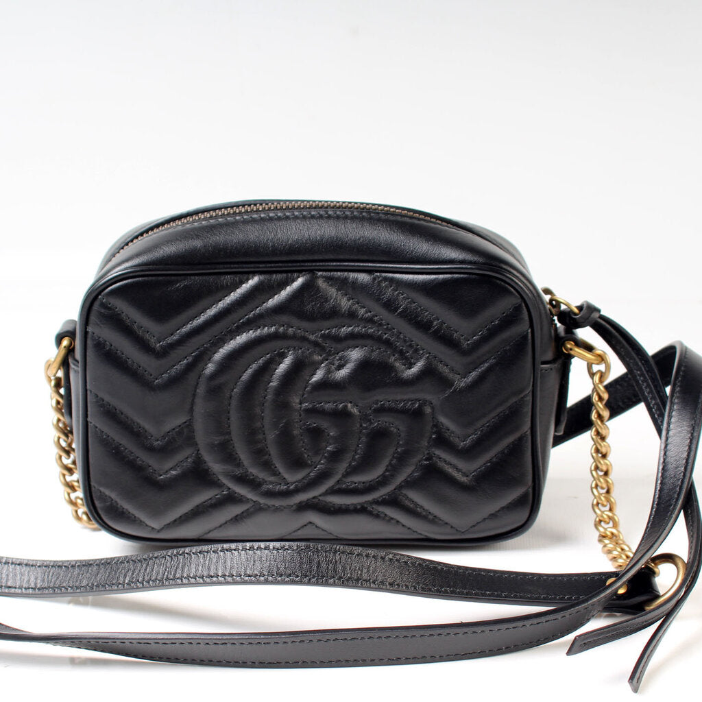 Gucci Marmont Camera Mini Crossbody Bag Bag D56Eb17A