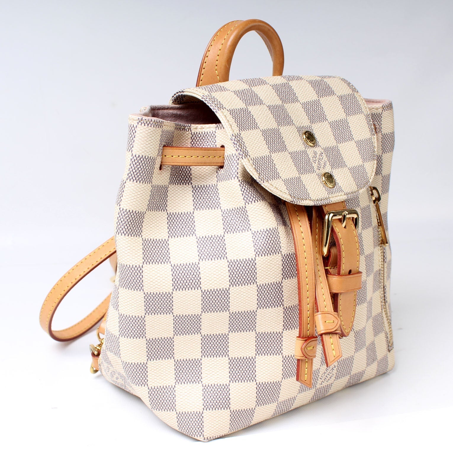 Louis Vuitton Sperone BB Backpack Azur Damier Azur Aa61Bbc6