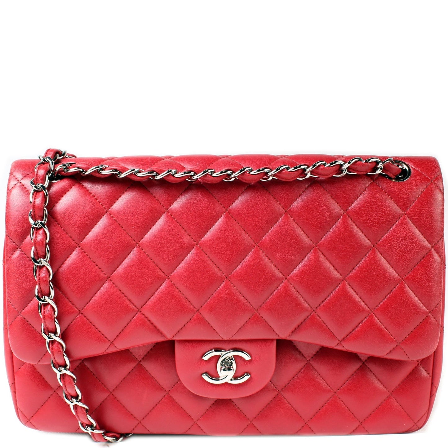 Chanel Classic Flap Jumbo Lambskin 17M Handbag