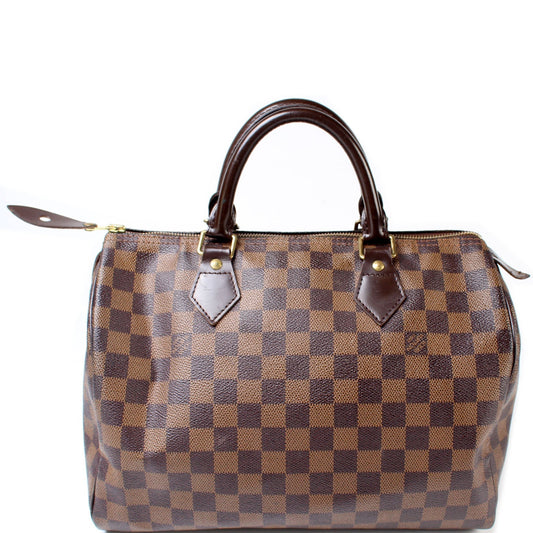 Louis Vuitton Speedy 30 Ebene Damier Handbag Ebene 586C3173