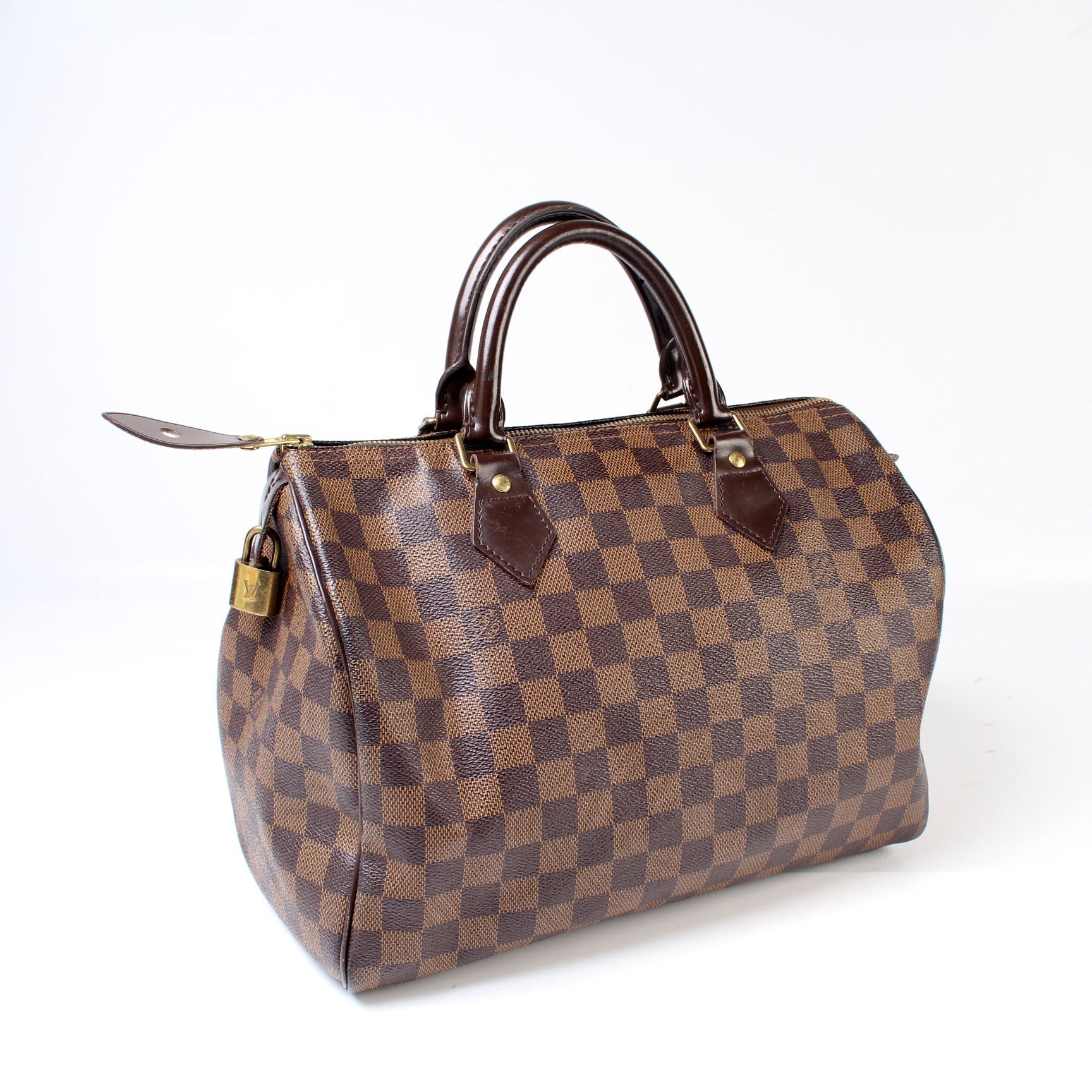 Louis Vuitton Speedy 30 Ebene Damier Handbag Ebene 586C3173