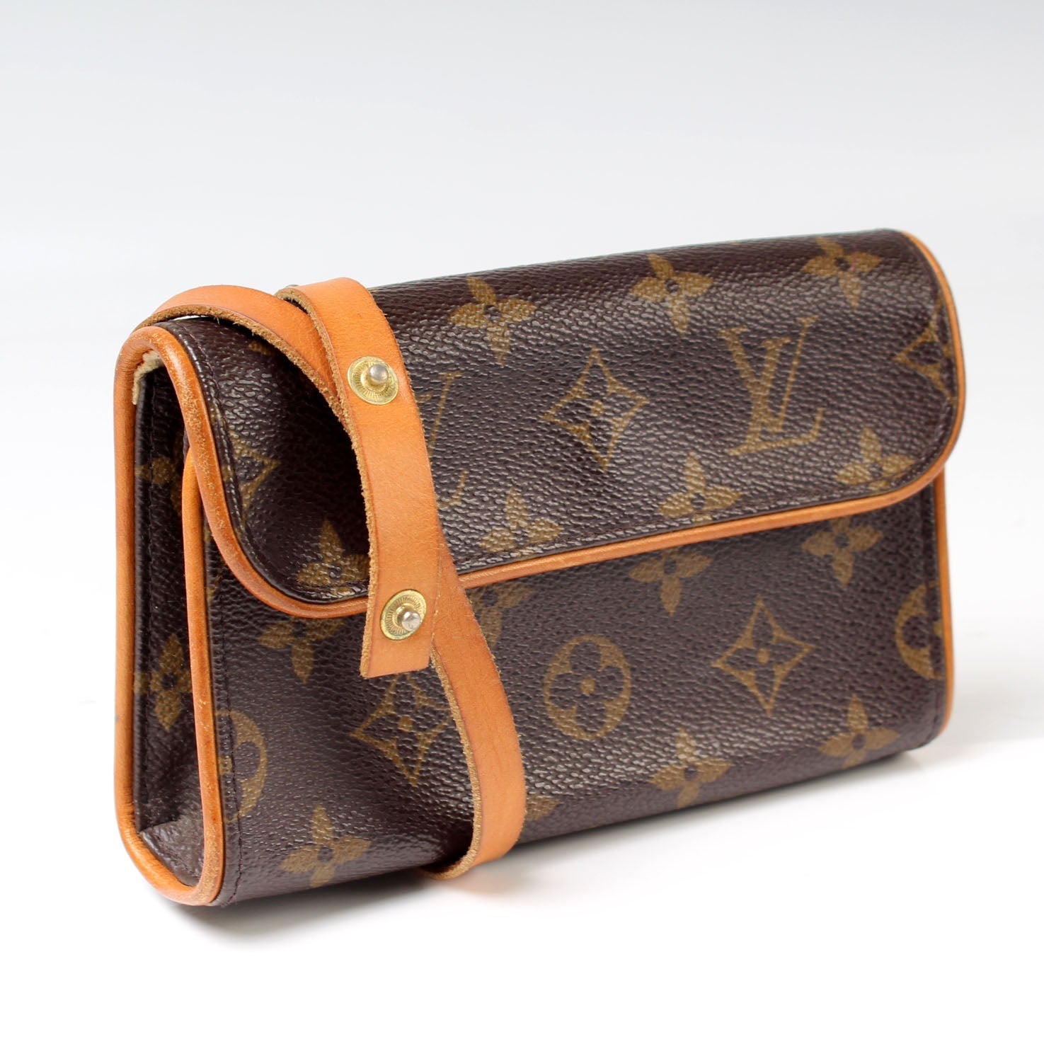 Louis Vuitton Pochette Florentine Monogram Clutch Bag Monogram 939042Bb