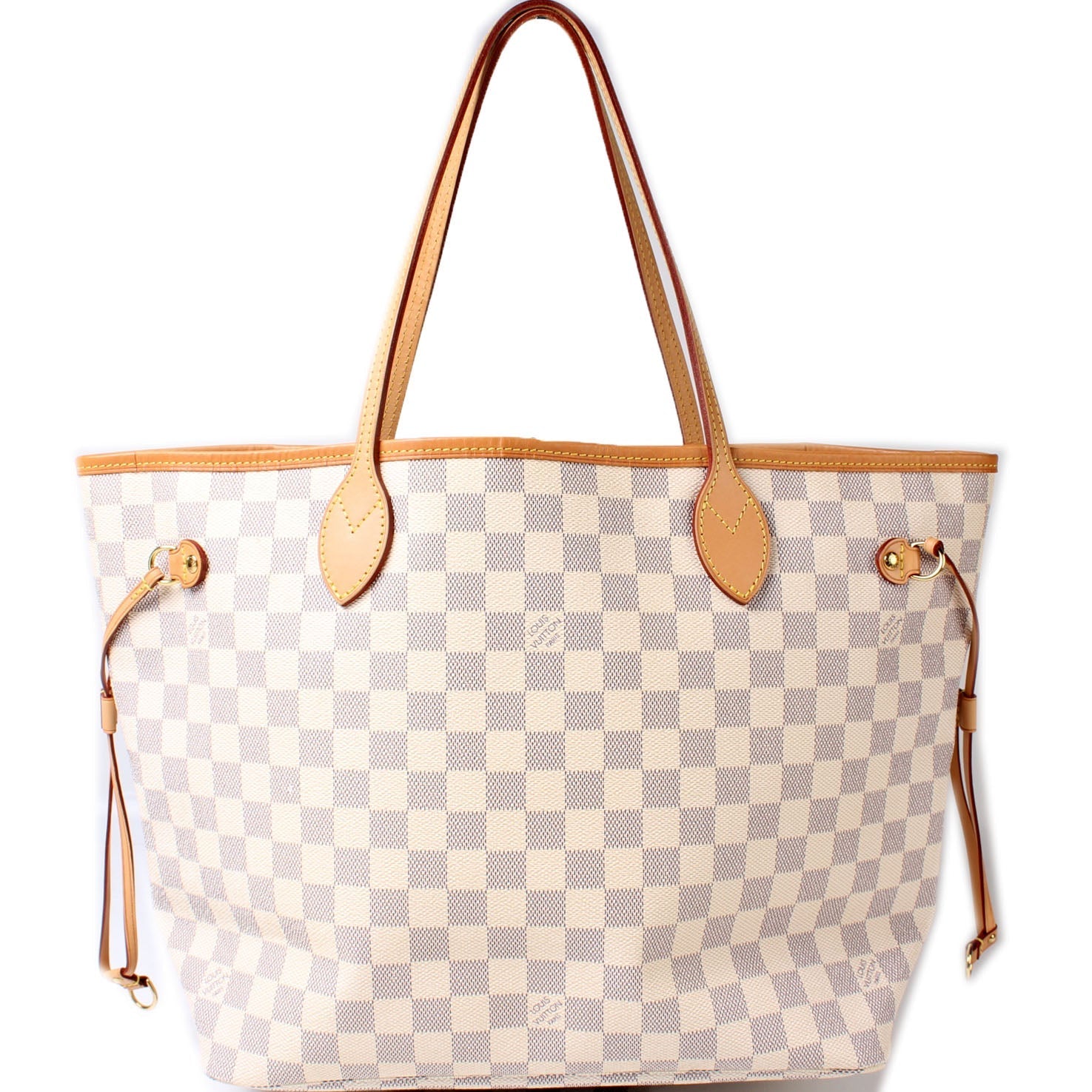 Louis Vuitton Neverfull MM Azur Damier Tote Bag Azur E21B19Ae